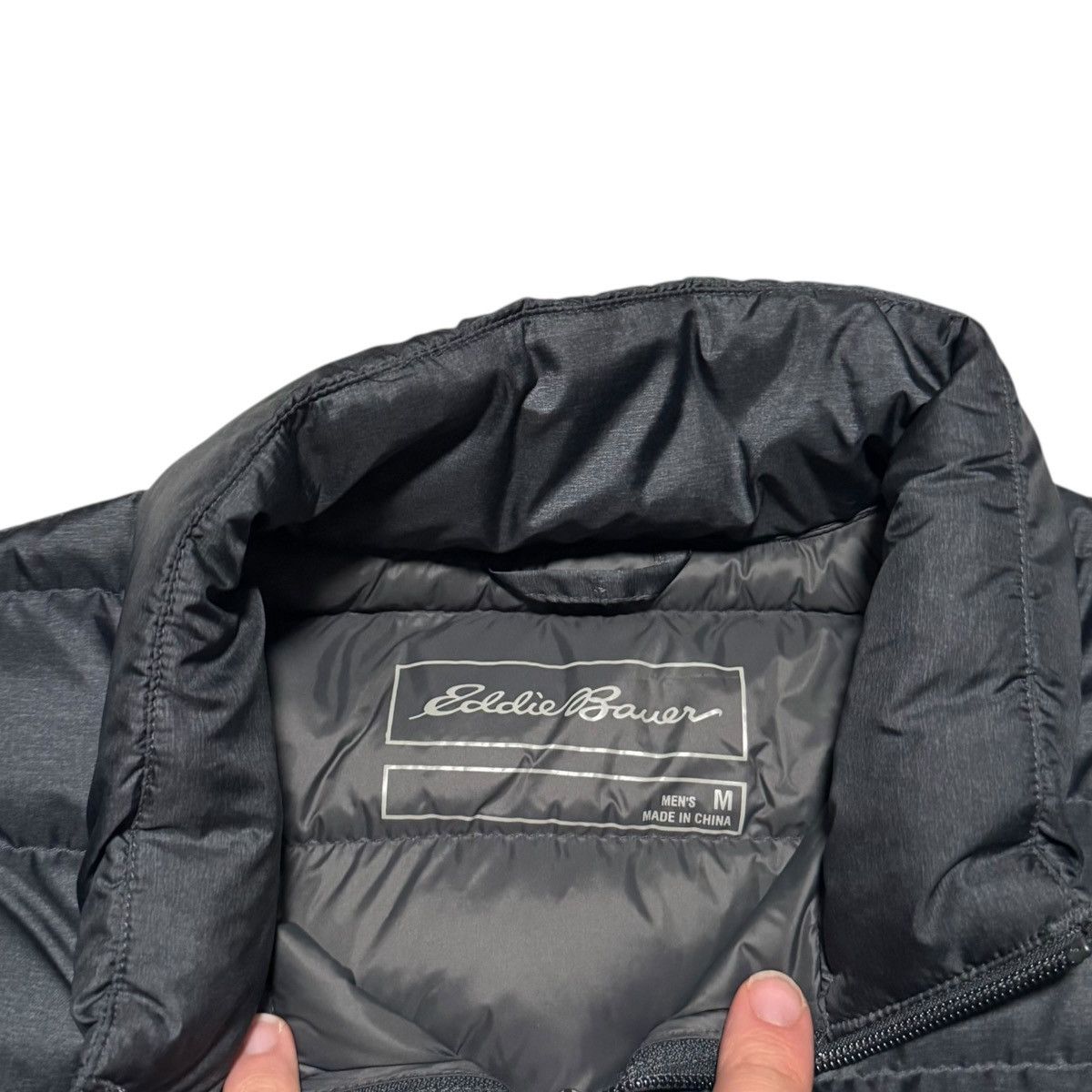 Eddie Bauer Eddie Bauer EB650 Gray Down Puffer Full Zip Vest Men's M Size US M / EU 48-50 / 2 - 3 Thumbnail