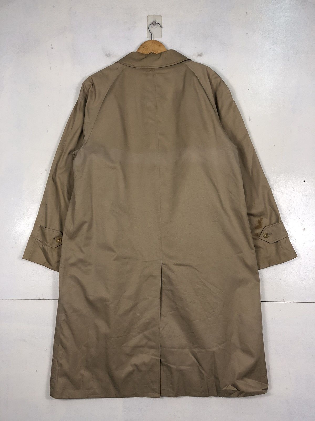 Burberry VINTAGE BURBERRYS NOVA CHECK TRENCH JACKET Size US M / EU 48-50 / 2 - 9 Thumbnail