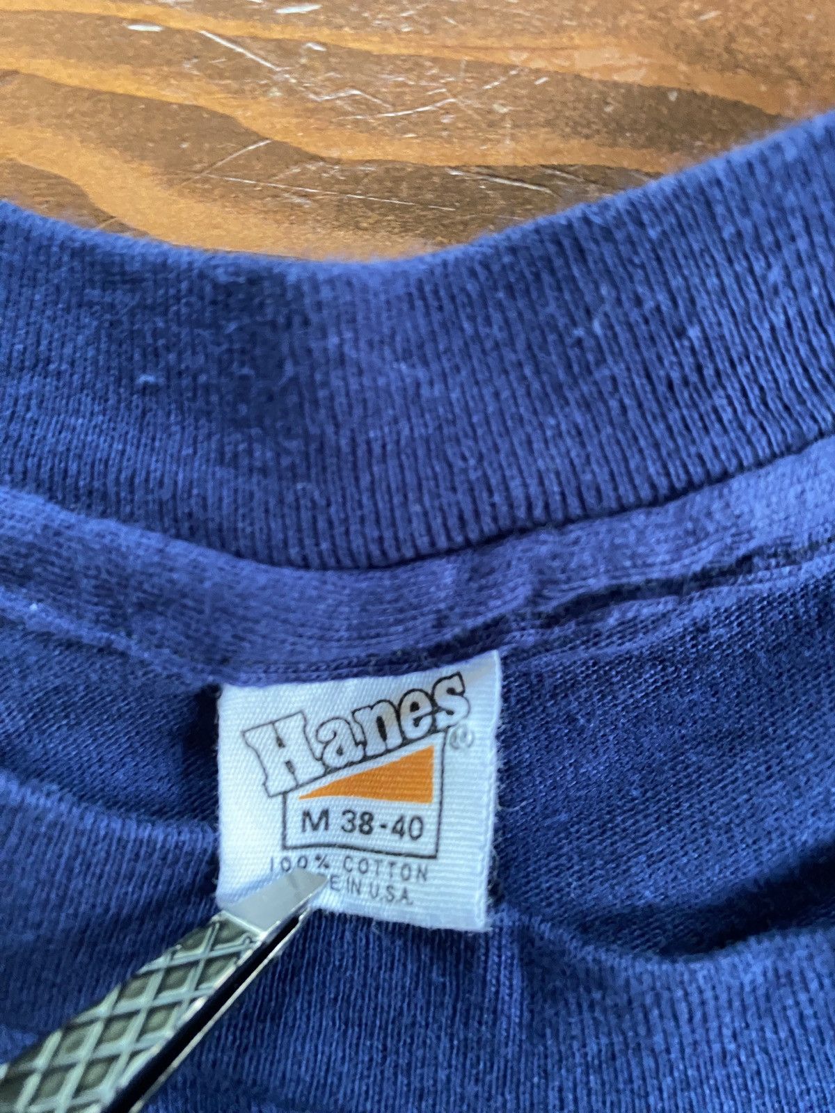 Hanes Vintage ‘80 Oceanographic Institution Boat Single Stitch Tee Size US M / EU 48-50 / 2 - 9 Thumbnail