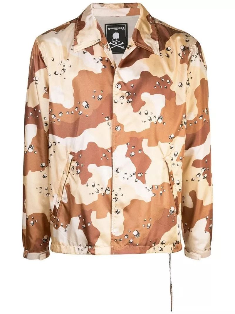 Mastermind Japan RARE MASTERMIND JAPAN Sz L Coach's Jacket Skull Flag Patch Size US L / EU 52-54 / 3 - 18 Thumbnail