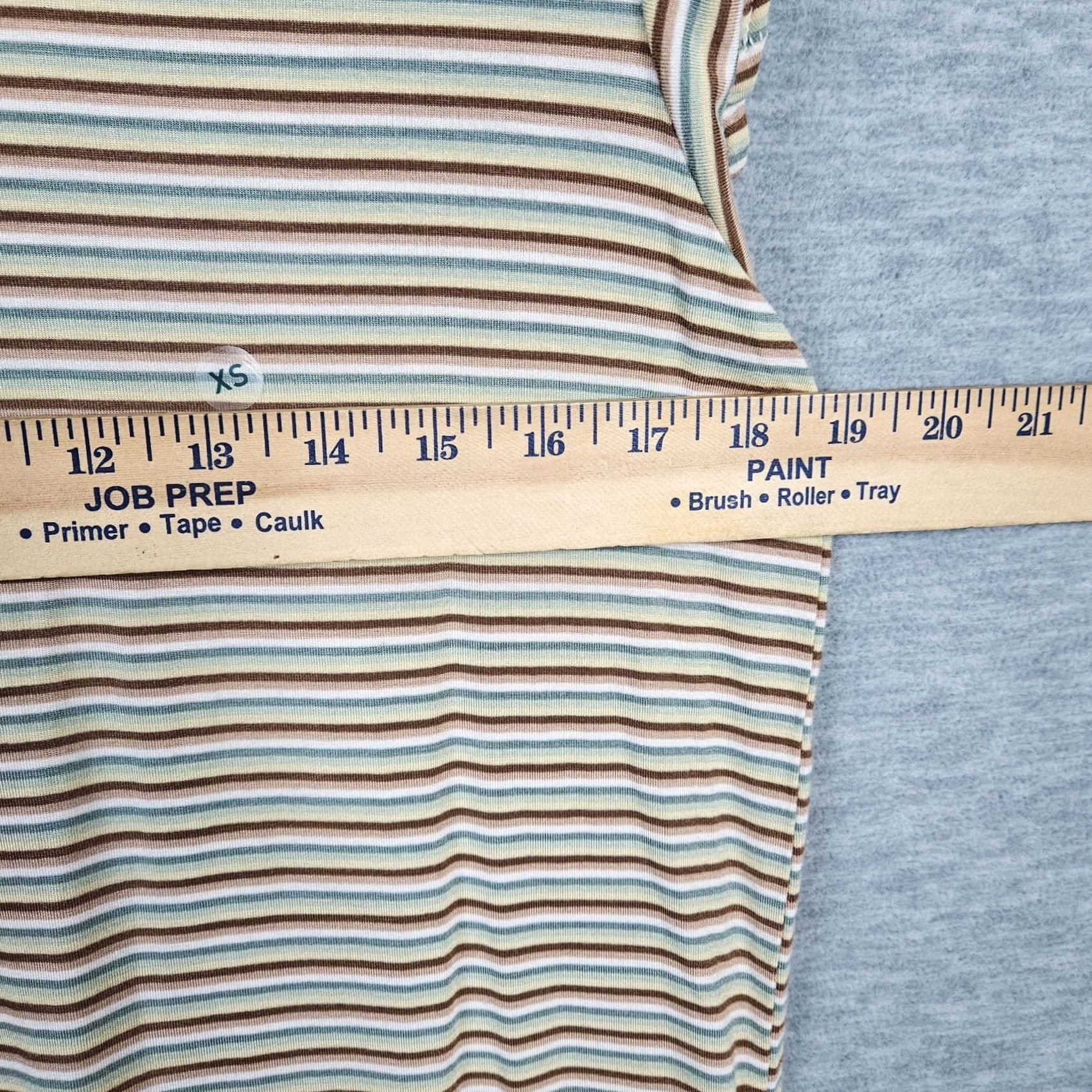American Eagle Outfitters American Eagle Outfitters Blouse Short Sleeve Multicolor Striped XS Womens Clothing Shirt New Size 26" / US 2 / IT 38 - 5 Thumbnail
