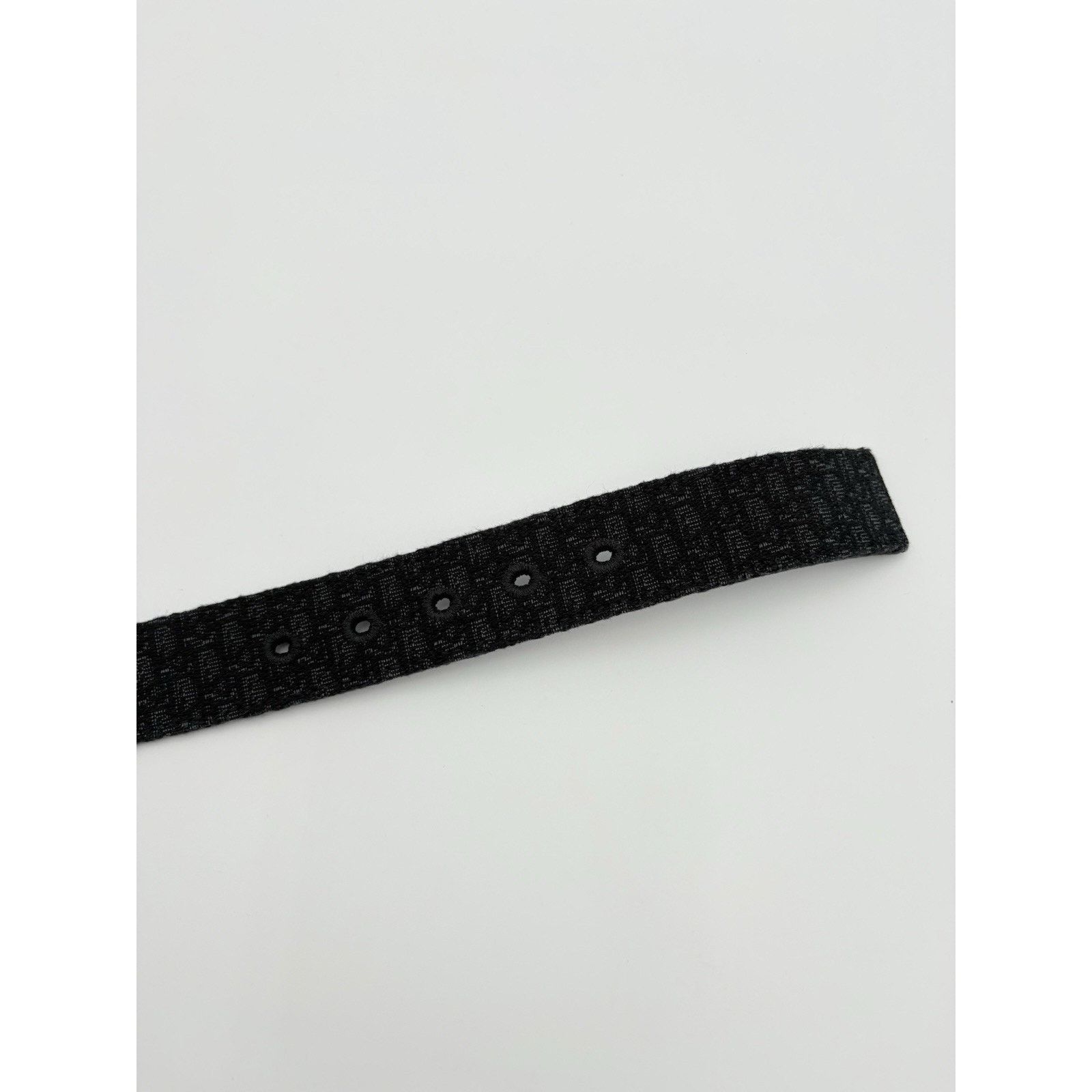 Dior Dior Micro Oblique Jacquard Belt ' Black ' | SUPER CLEAN! Size 40 - 7 Thumbnail