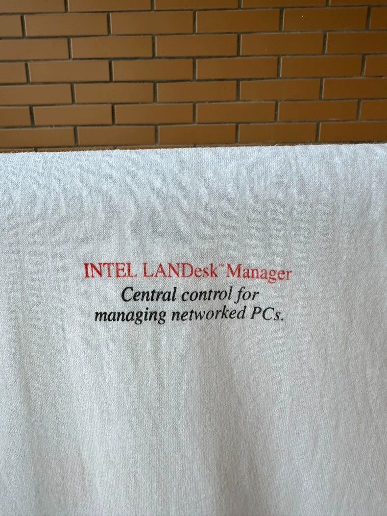 Vintage Vintage Tee 90s Intel Landesk Manager 2505-Nextarrow Size US XL / EU 56 / 4 - 3 Thumbnail