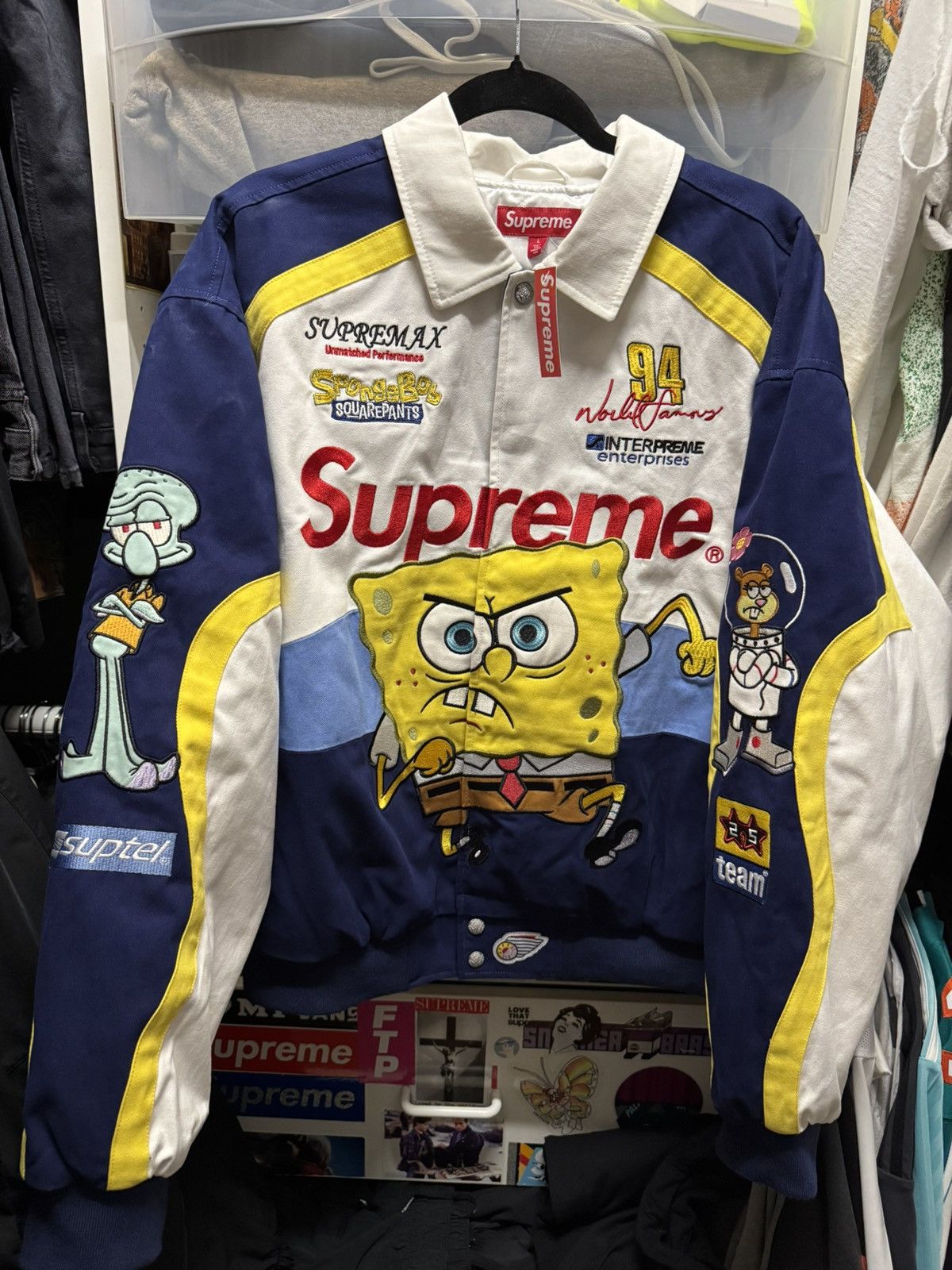 Supreme Supreme x SpongeBob SquarePants Jeff Hamilton Racing