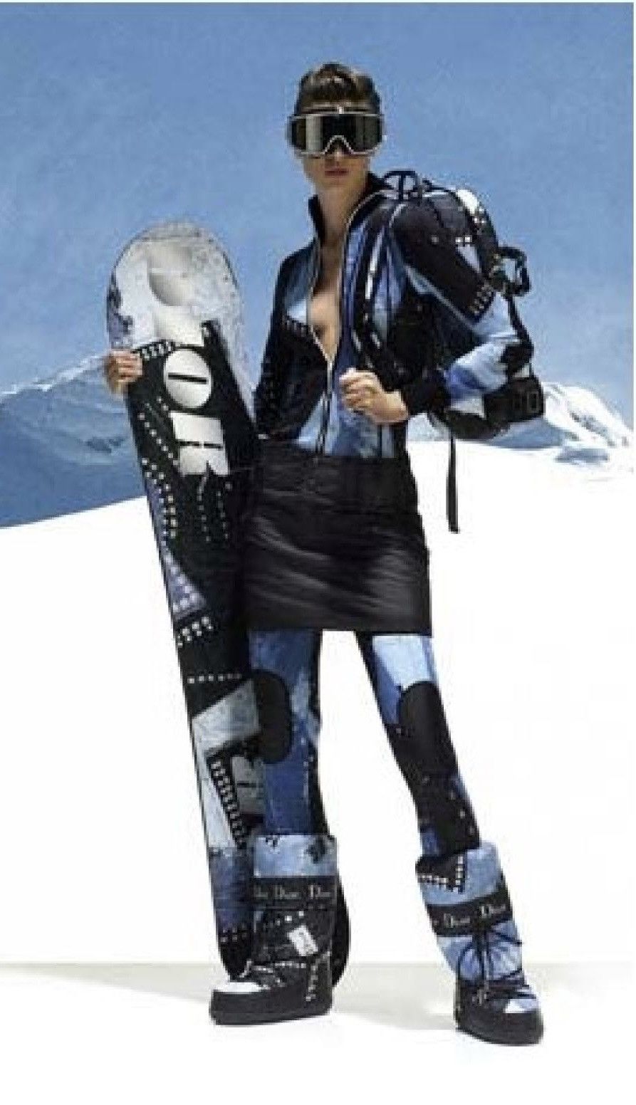 Dior FW2004 Christian Dior by John Galliano Ski Visor Goggles Size ONE SIZE - 2 Thumbnail