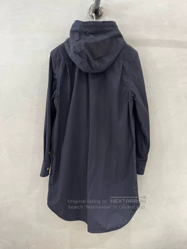 Thom Browne Thom Browne Dark Navy Blue Mid-Length Coat Size US XXS / EU 40 - 5 Thumbnail