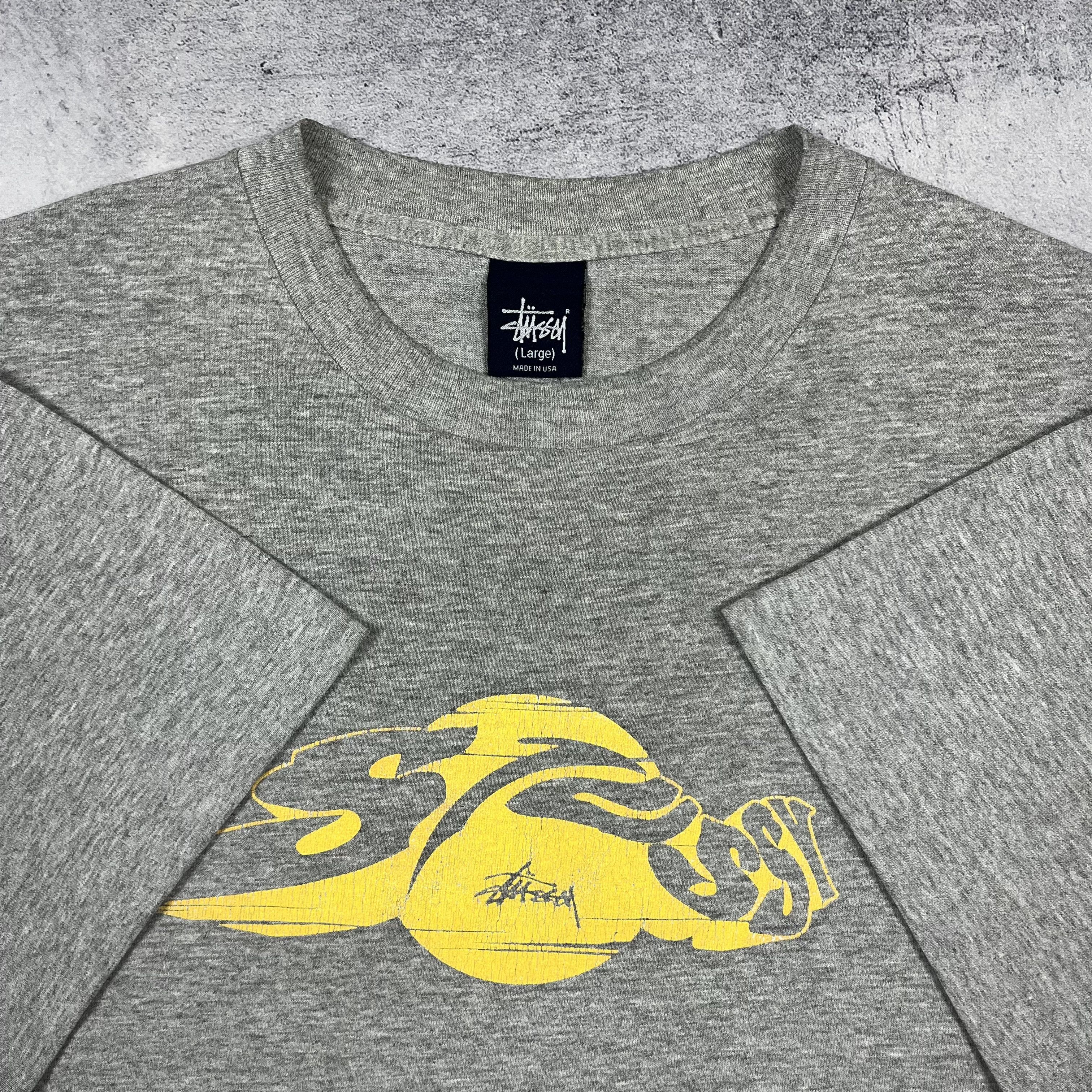 Stussy Vintage Stussy Big Logo T Shirt 80’s Size US L / EU 52-54 / 3 - 10 Thumbnail