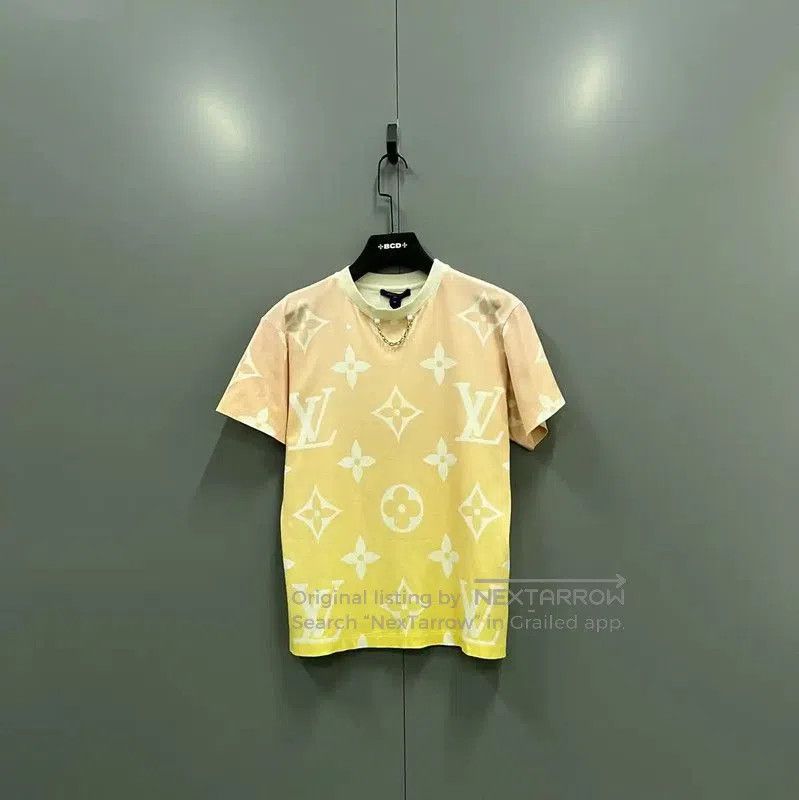 Louis Vuitton Louis Vuitton Colorful Cotton Logo Short Sleeve Tee . Size M / US 6-8 / IT 42-44 - 1 Thumbnail