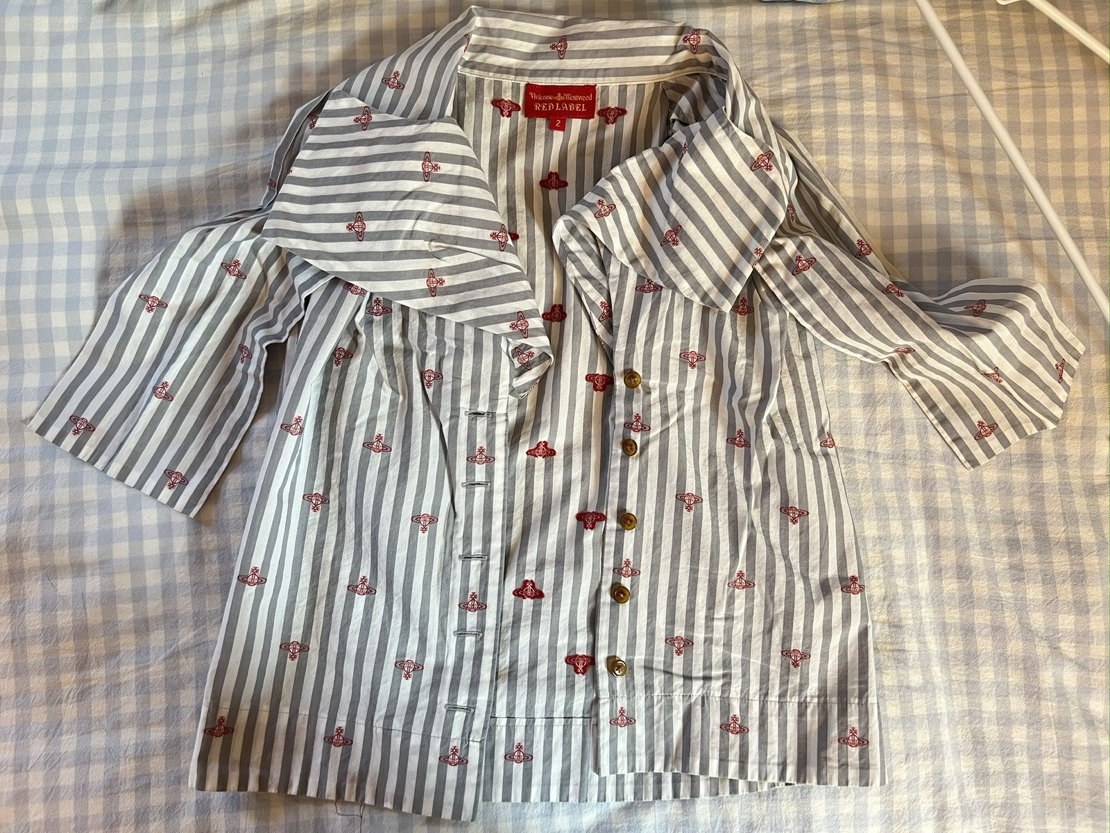 Vivienne Westwood Red Label Sleeveless Bow Shirt Size S / US 4 / IT 40 - 6 Thumbnail