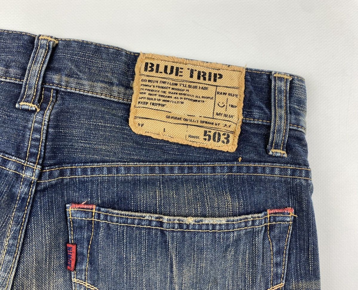 Edwin Edwin Shorts Denim Distressed Model 503 Blue Tripp Size US 32 / EU 48 - 10 Thumbnail