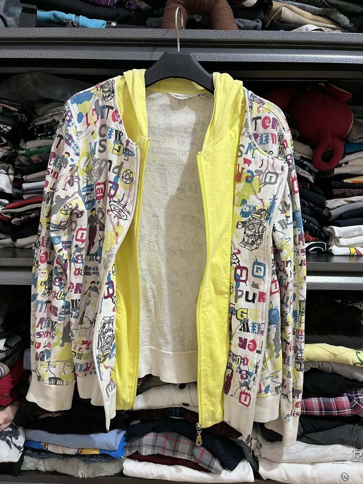 Hysteric Glamour Japanese poem double layer hoodie Size US S / EU 44-46 / 1 - 2 Thumbnail
