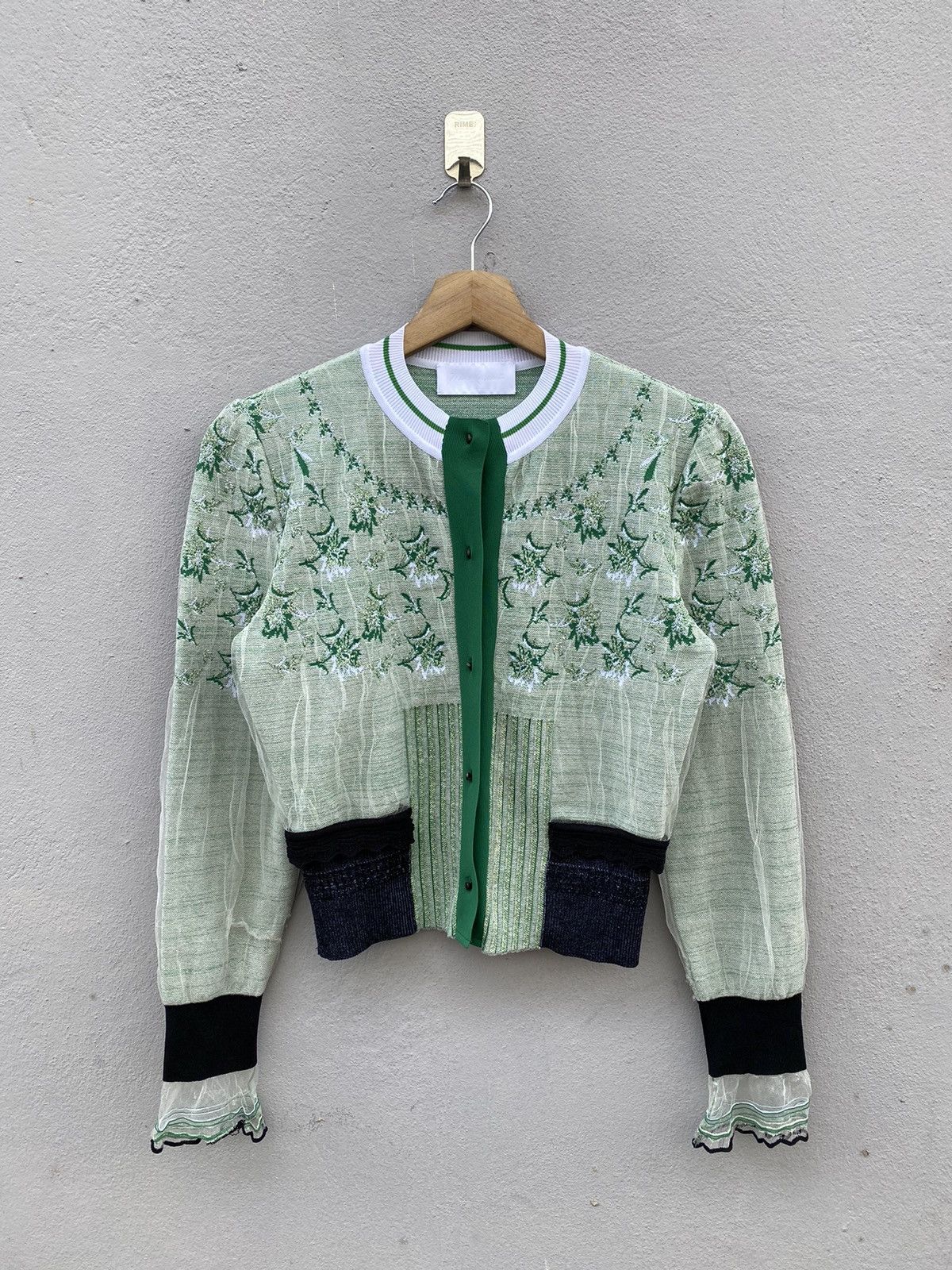 Japanese Brand Mame Kurogouchi Floral Japanese Designer Size S / US 4 / IT 40 - 1 Thumbnail