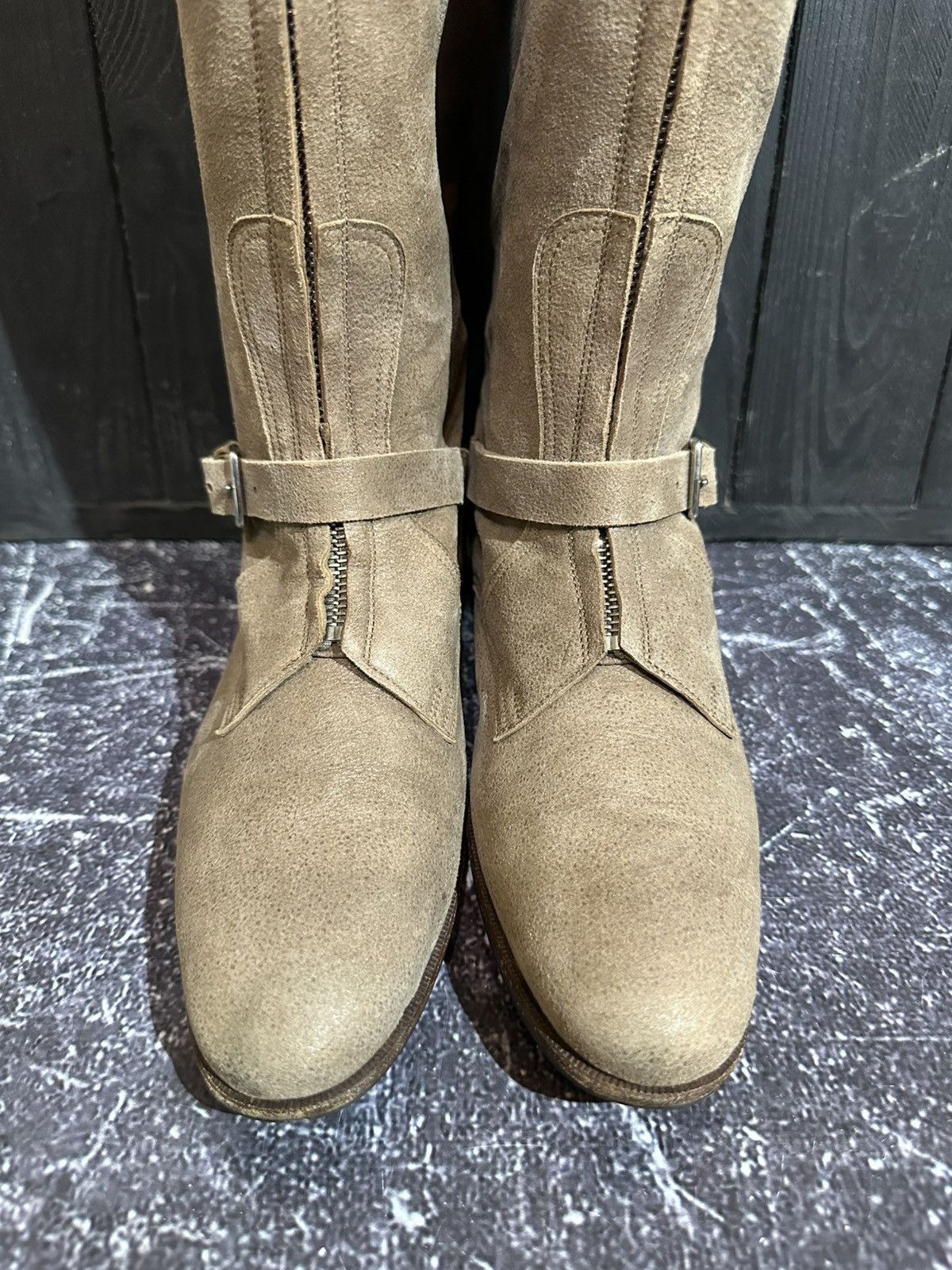 Hermes HERMES Suede zip front Boots Size 37 Size US 7 / IT 37 - 5 Thumbnail