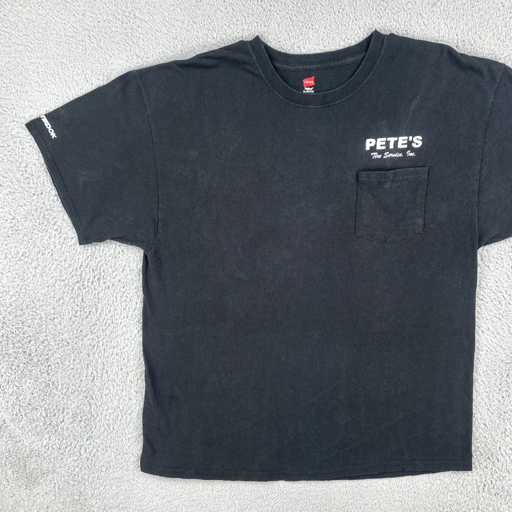 Hanes VINTAGE Hanes Beefy-T XL Black T Shirt Men California Pete’s Tire Service Coachella Escondido Size US XL / EU 56 / 4 - 4 Thumbnail