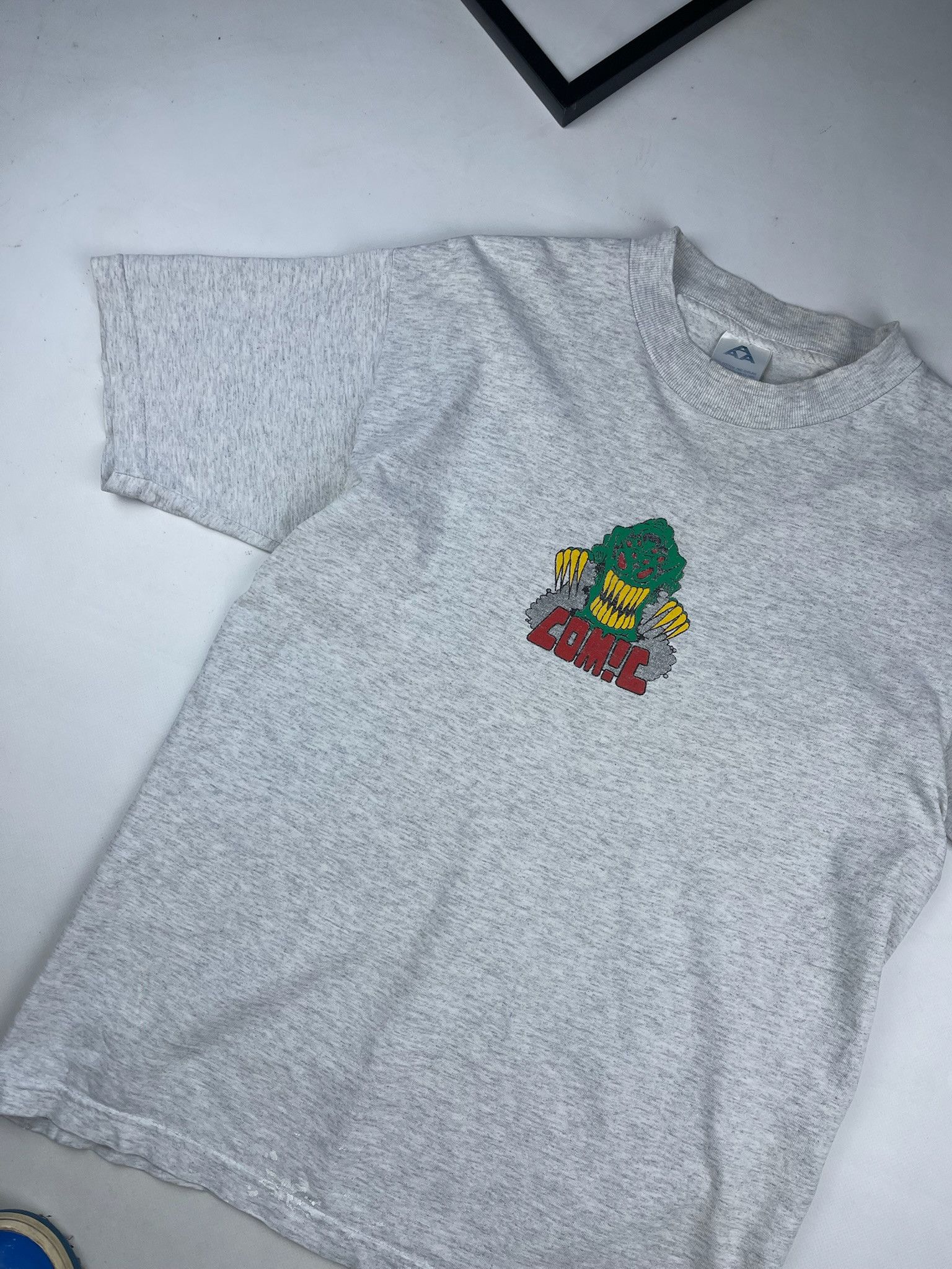 Other vintage Hook Ups Style monster Devil comic t-shirt Size US L / EU 52-54 / 3 - 4 Thumbnail