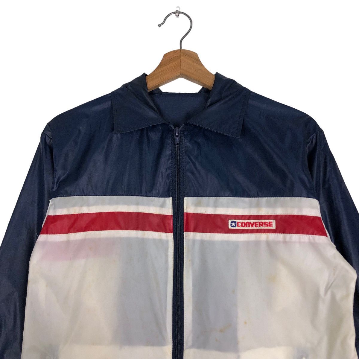 Japanese Brand 🔥80’s Vintage Converse Jacket Big Logo Size US M / EU 48-50 / 2 - 3 Thumbnail