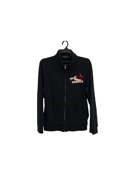 Japanese Brand Hell Cat Punks Music Rock Sweater Zipper Size S / US 4 / IT 40 - 2 Thumbnail