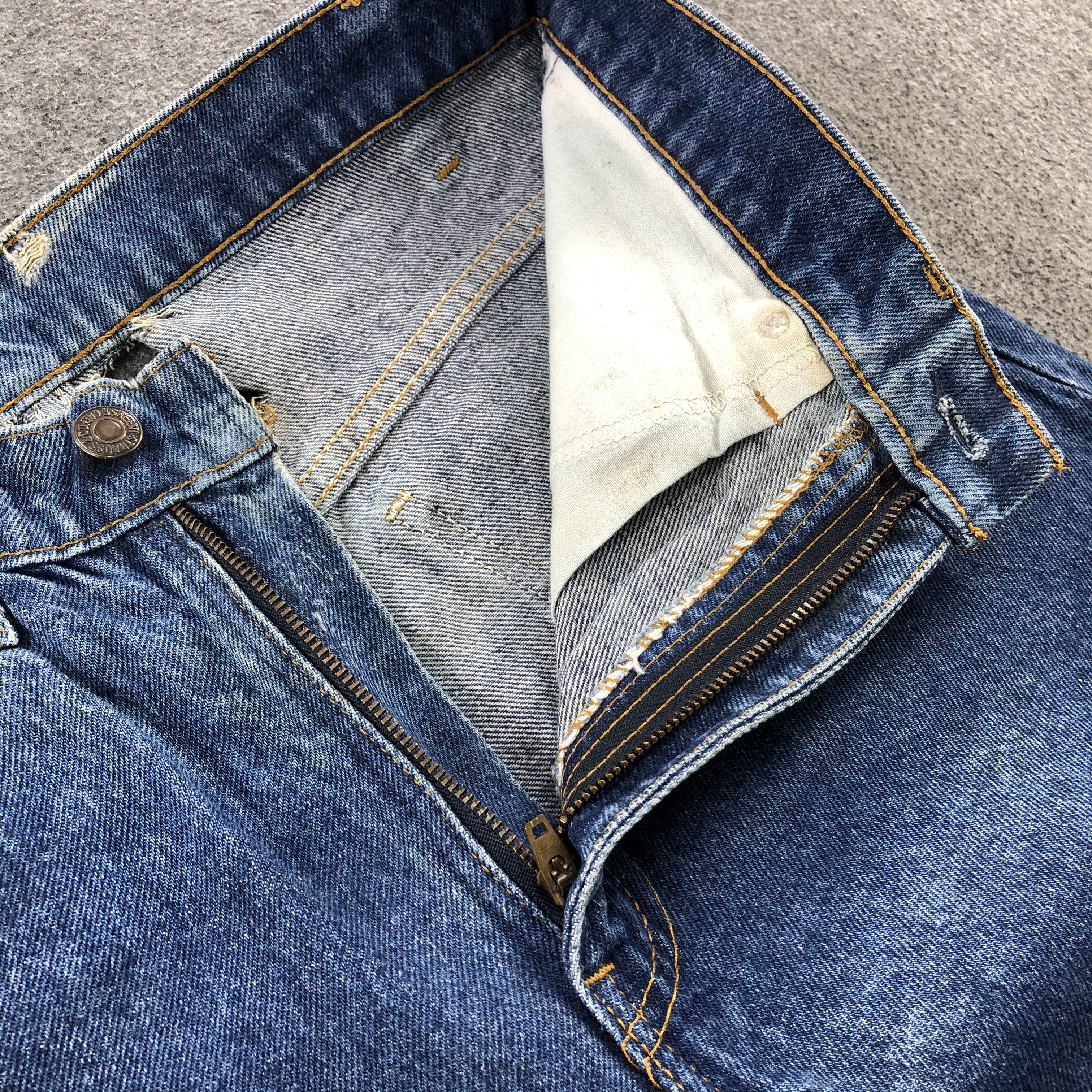 Levi's × Vintage Vintage 80s Blue Wash Levis 517 Flare Jeans-JM2034 Size US 31 - 8 Thumbnail
