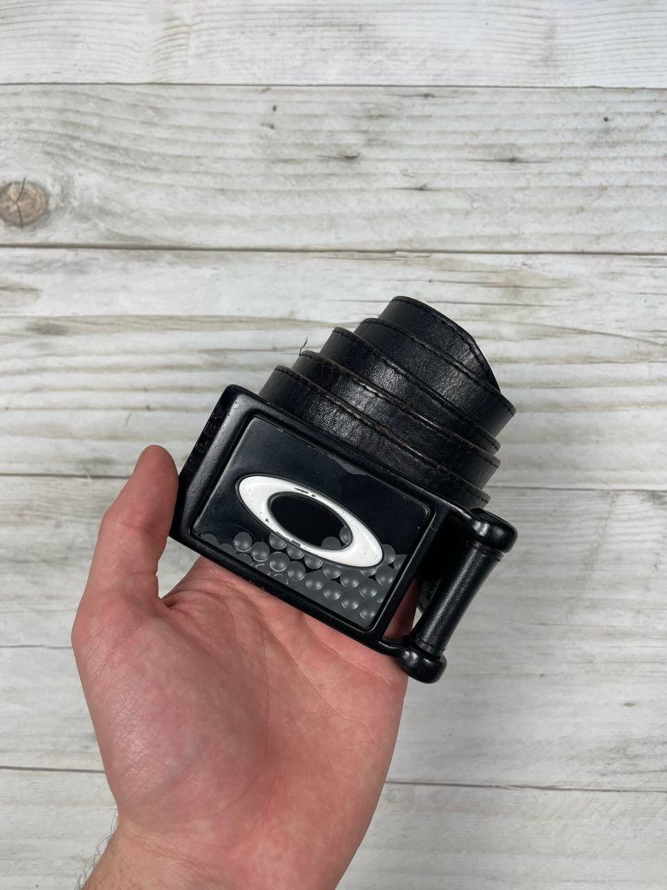 Oakley Vintage Oakley Leather Belt 00s Gorpcore Size ONE SIZE - 1 Thumbnail