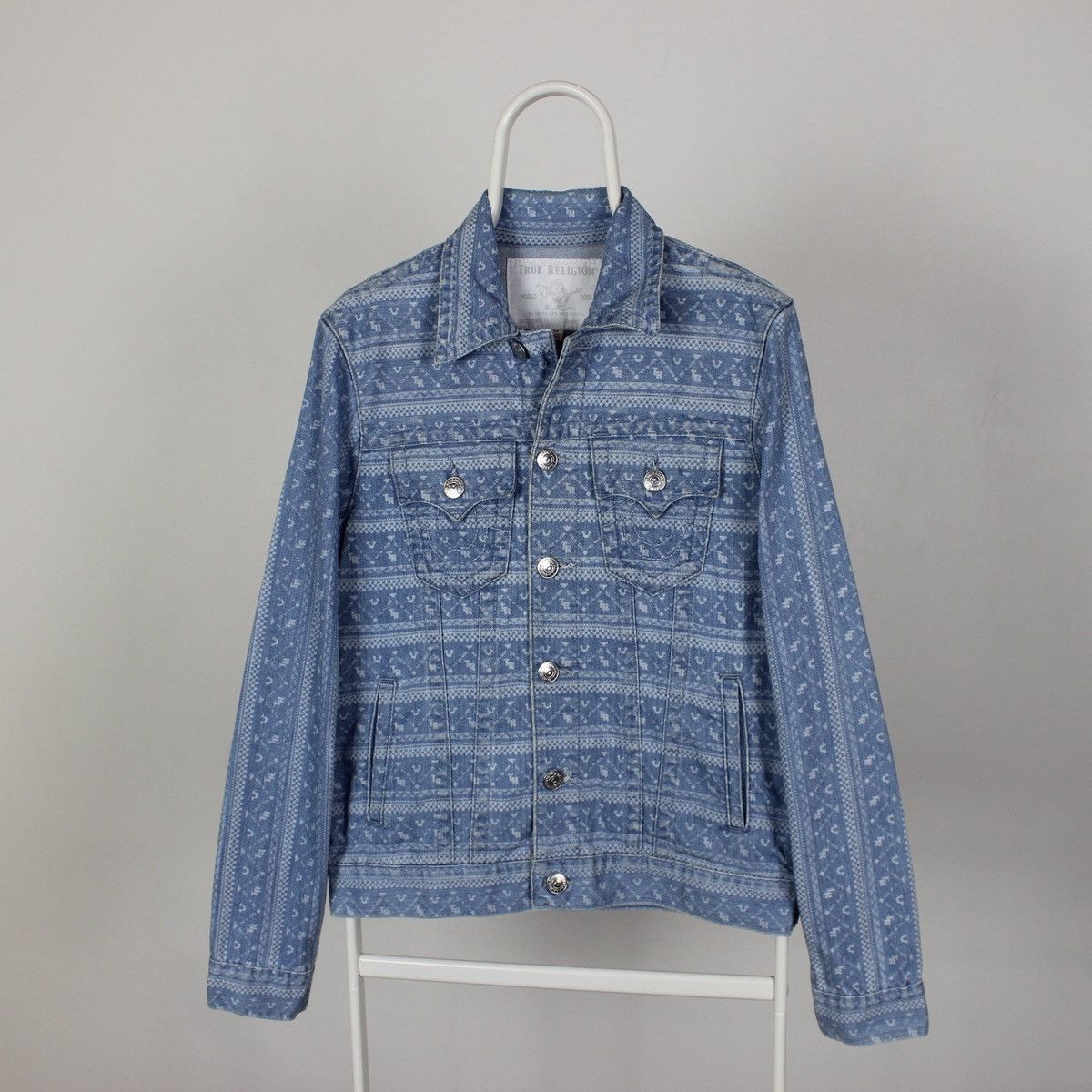 True Religion True religion Trucker jacket ikat monogram S Size US S / EU 44-46 / 1 - 3 Thumbnail