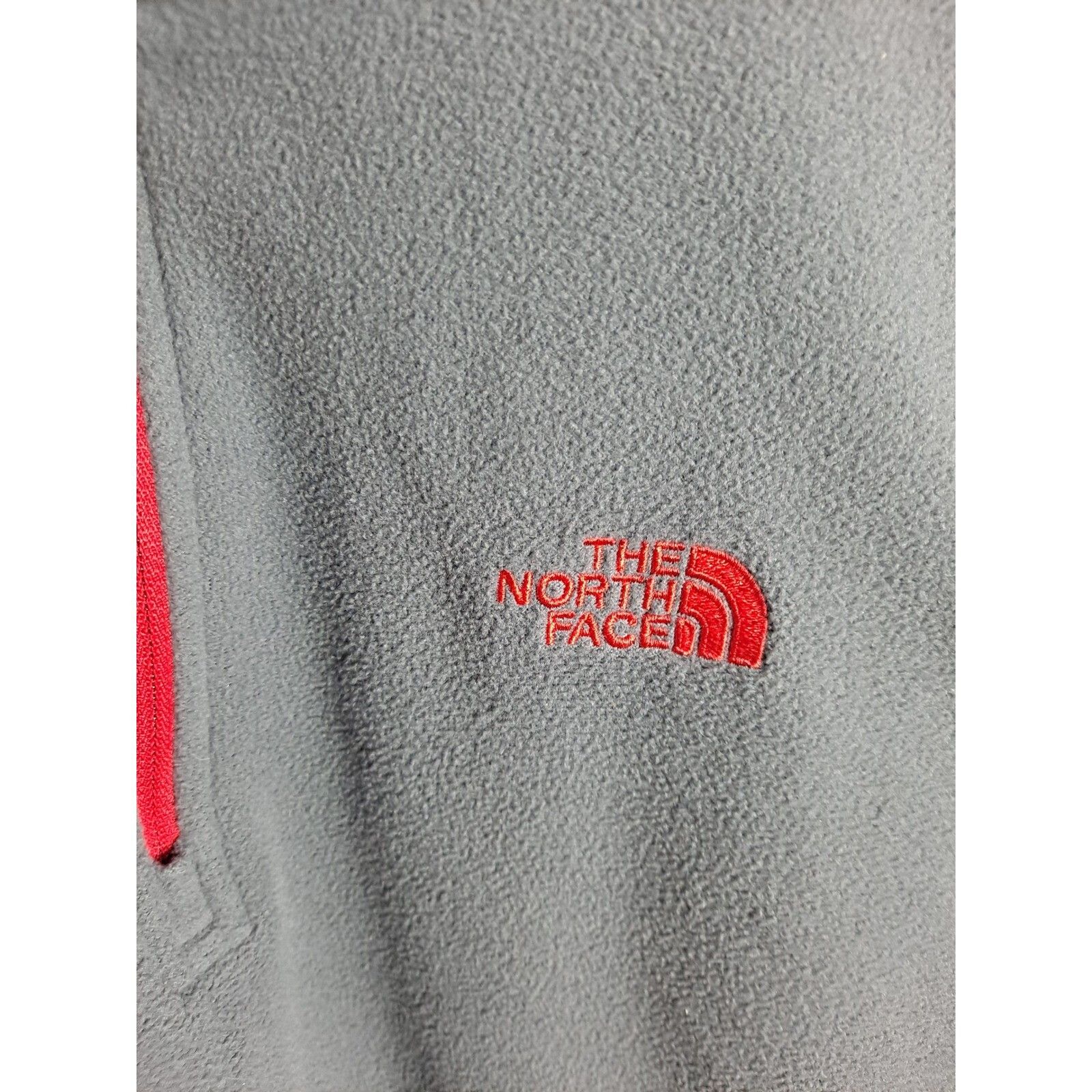 The North Face The North Face Fleece Pullover 1/4 Zip Lightweight Gray Mens Size US L / EU 52-54 / 3 - 3 Thumbnail