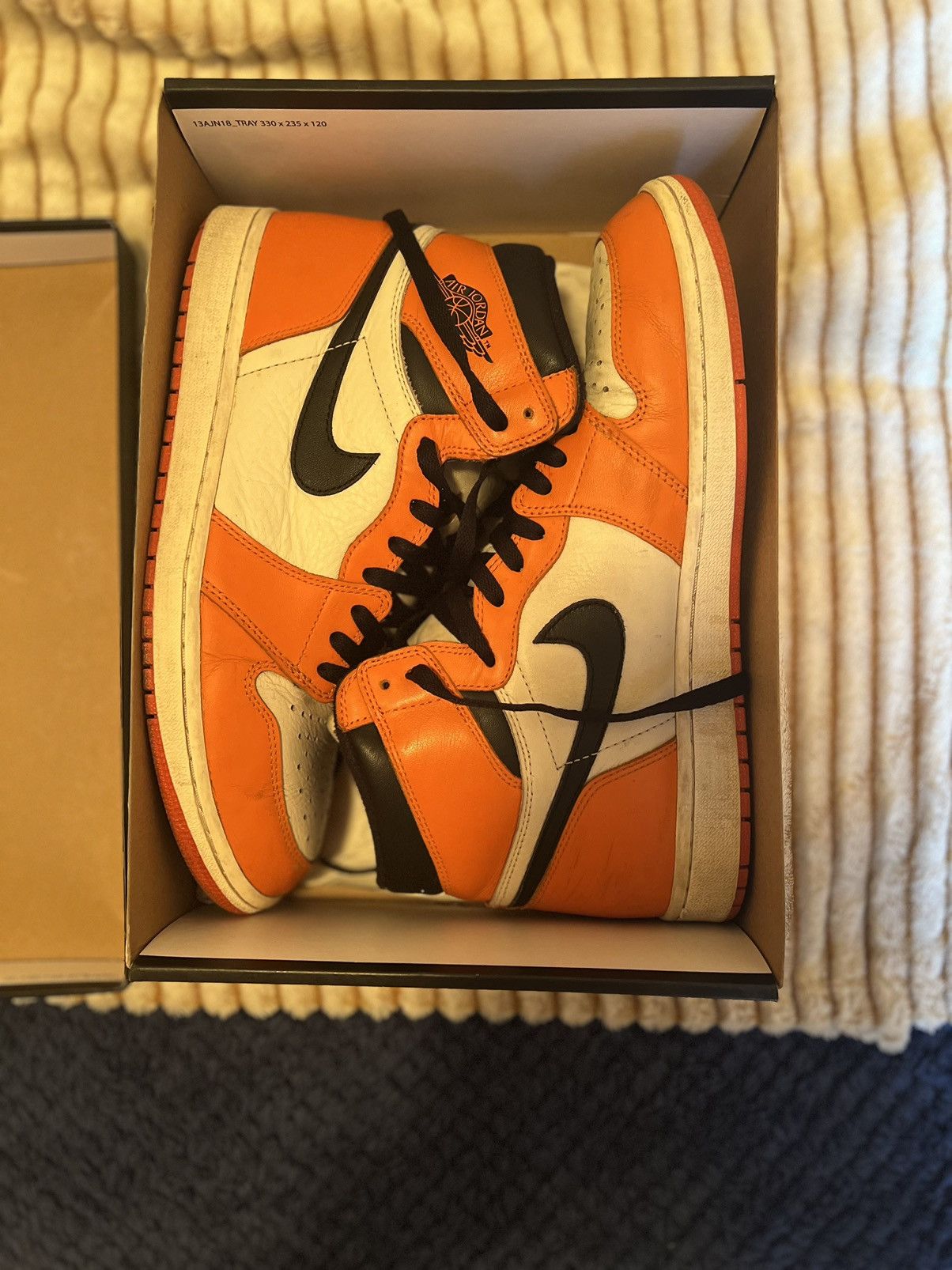 Jordan Brand × Nike Air Jordan 1 OG Reverse Shattered Backboard (sz 11.5 US) Size US 11.5 / EU 44-45 - 14 Thumbnail