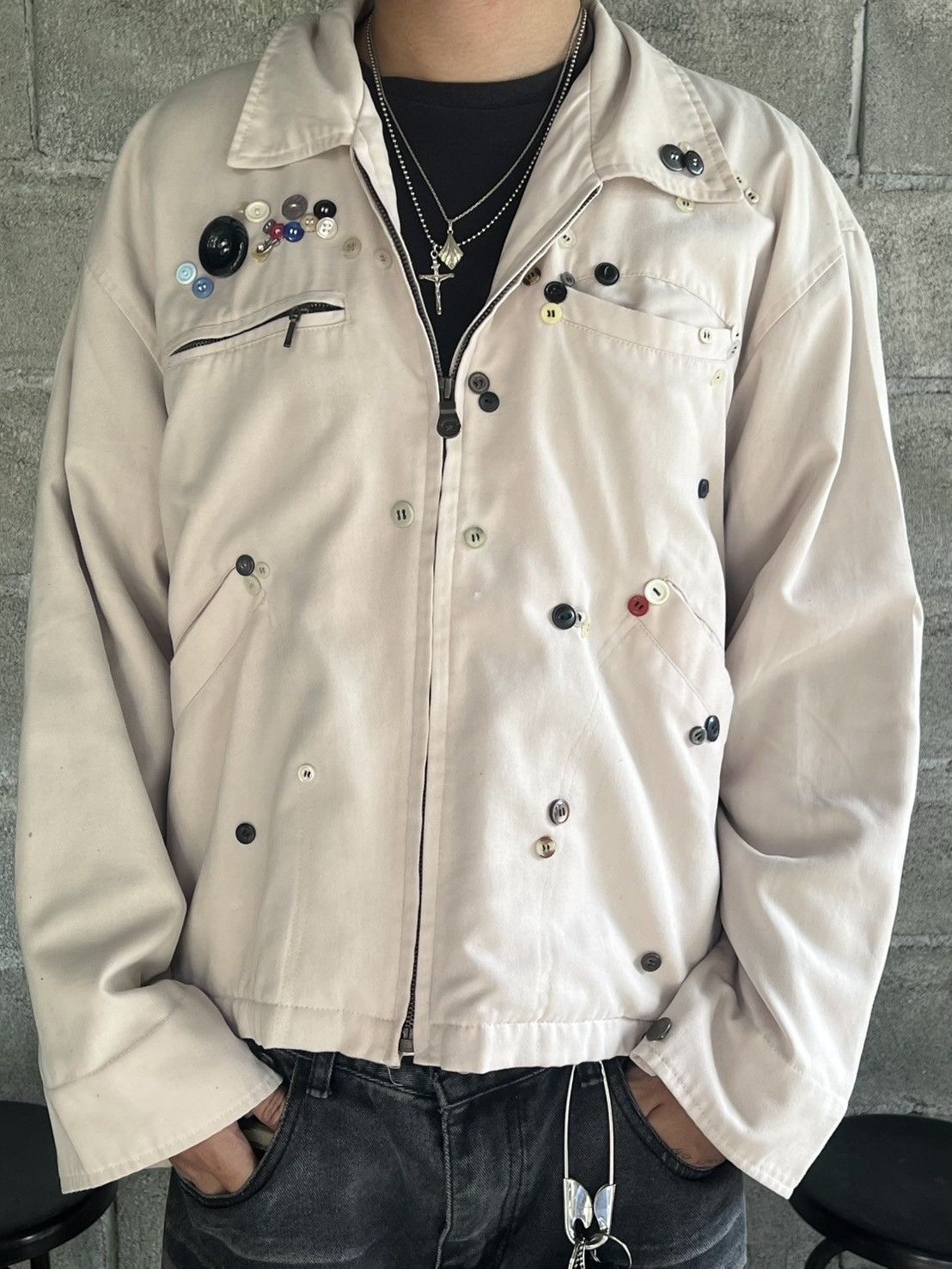 Vintage Vintage Multiple buttons Jacket Size US M / EU 48-50 / 2 - 2 Thumbnail