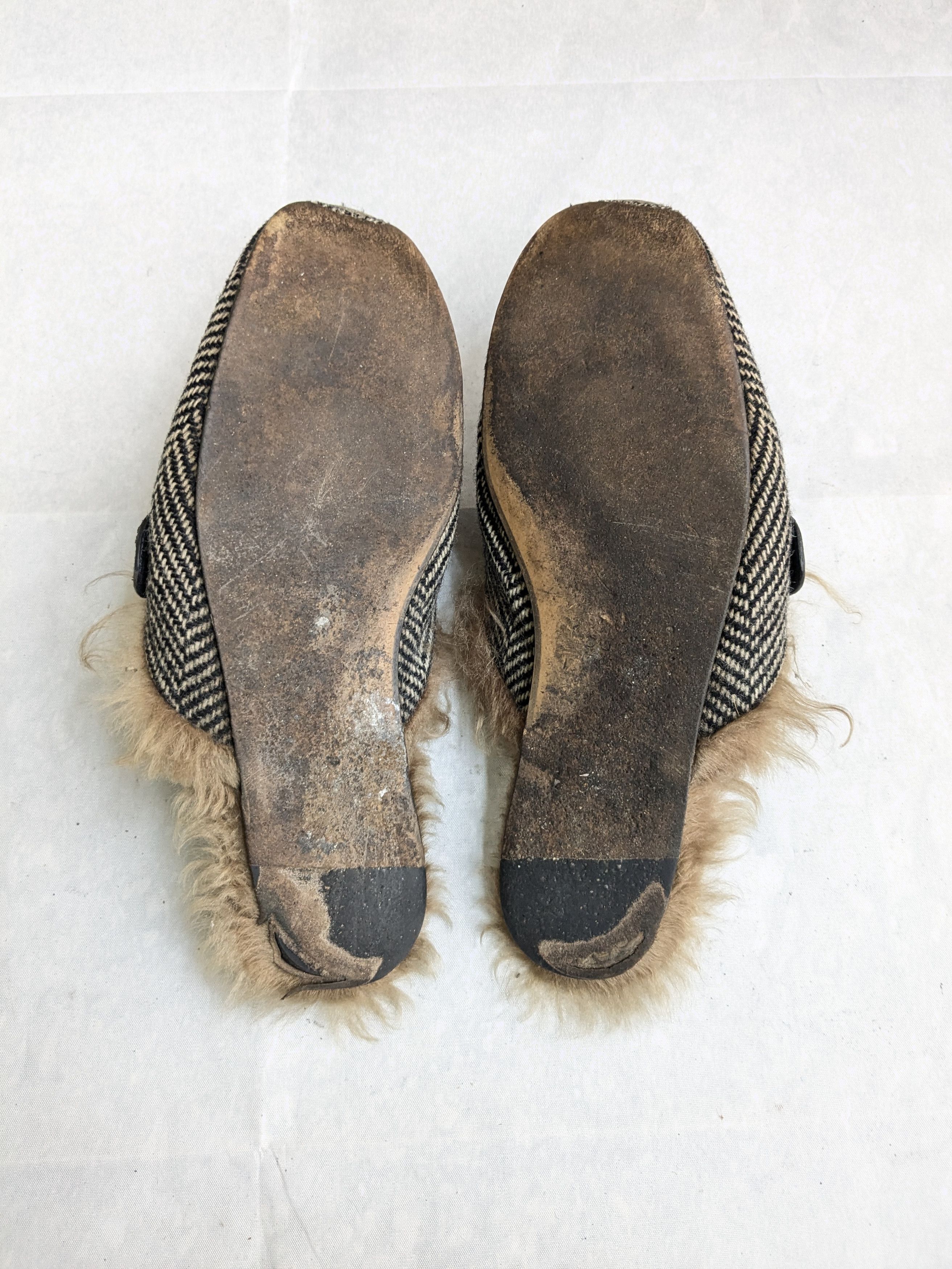 Gucci Gucci Princetown Horsebit Loafers 9 Herringbone Fur Size US 9 / EU 42 - 12 Thumbnail