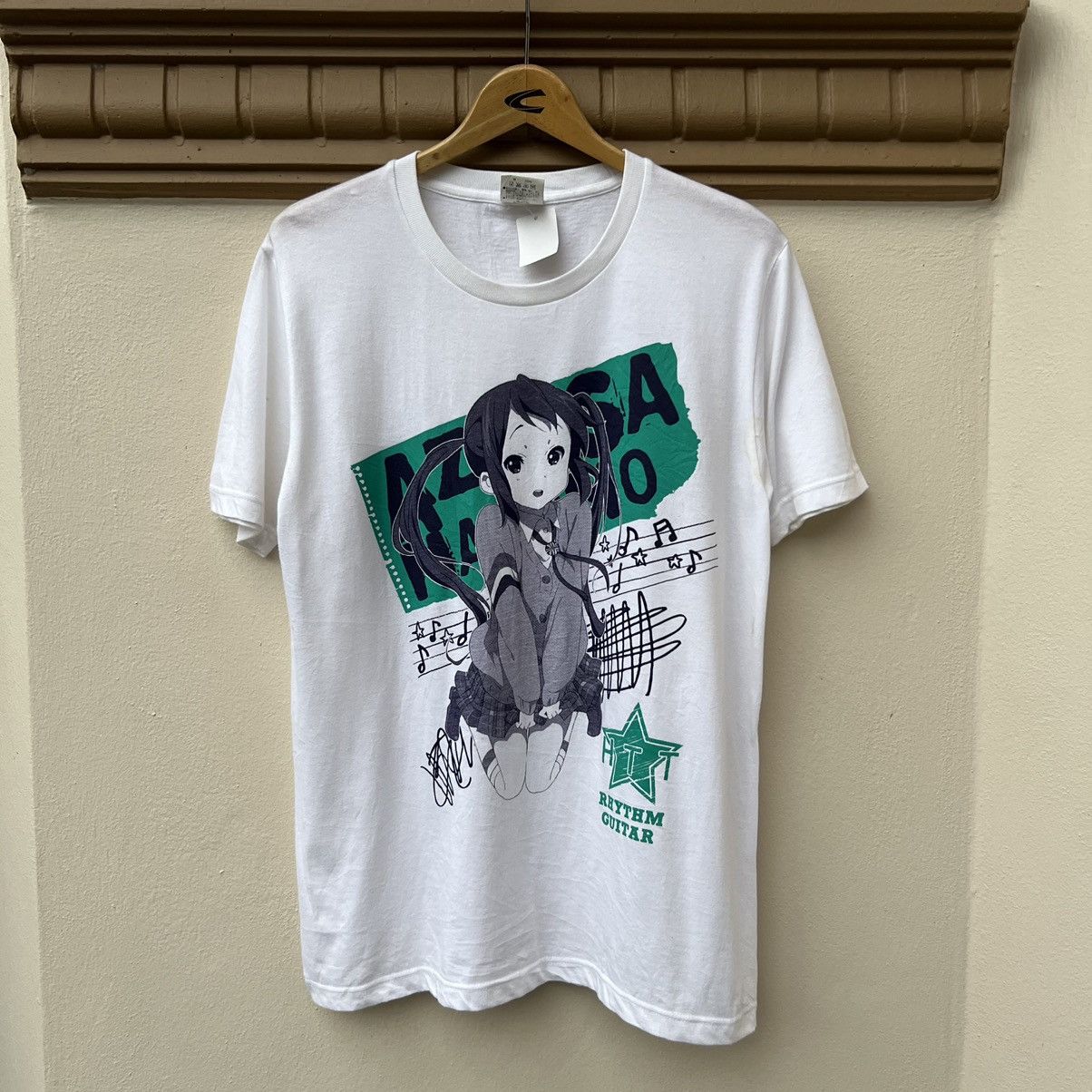 Anime × Japanese Brand × Vintage Vintage Y2K K-On Rhythm Guitar Azusa Nakano K-On! T Shirt Size US L / EU 52-54 / 3 - 1 Thumbnail