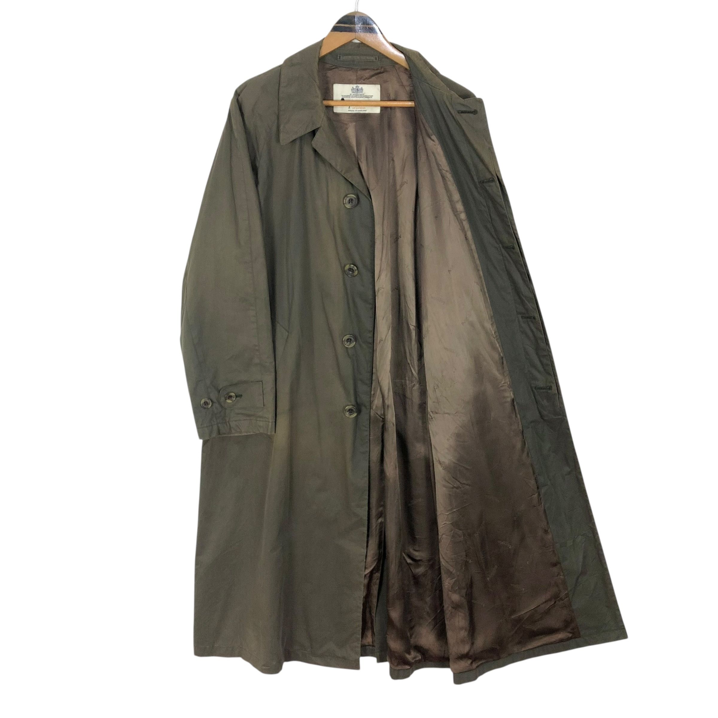 Aquascutum Vintage 90s Aquascutum Of London Faded Car Coat Size US M / EU 48-50 / 2 - 5 Thumbnail