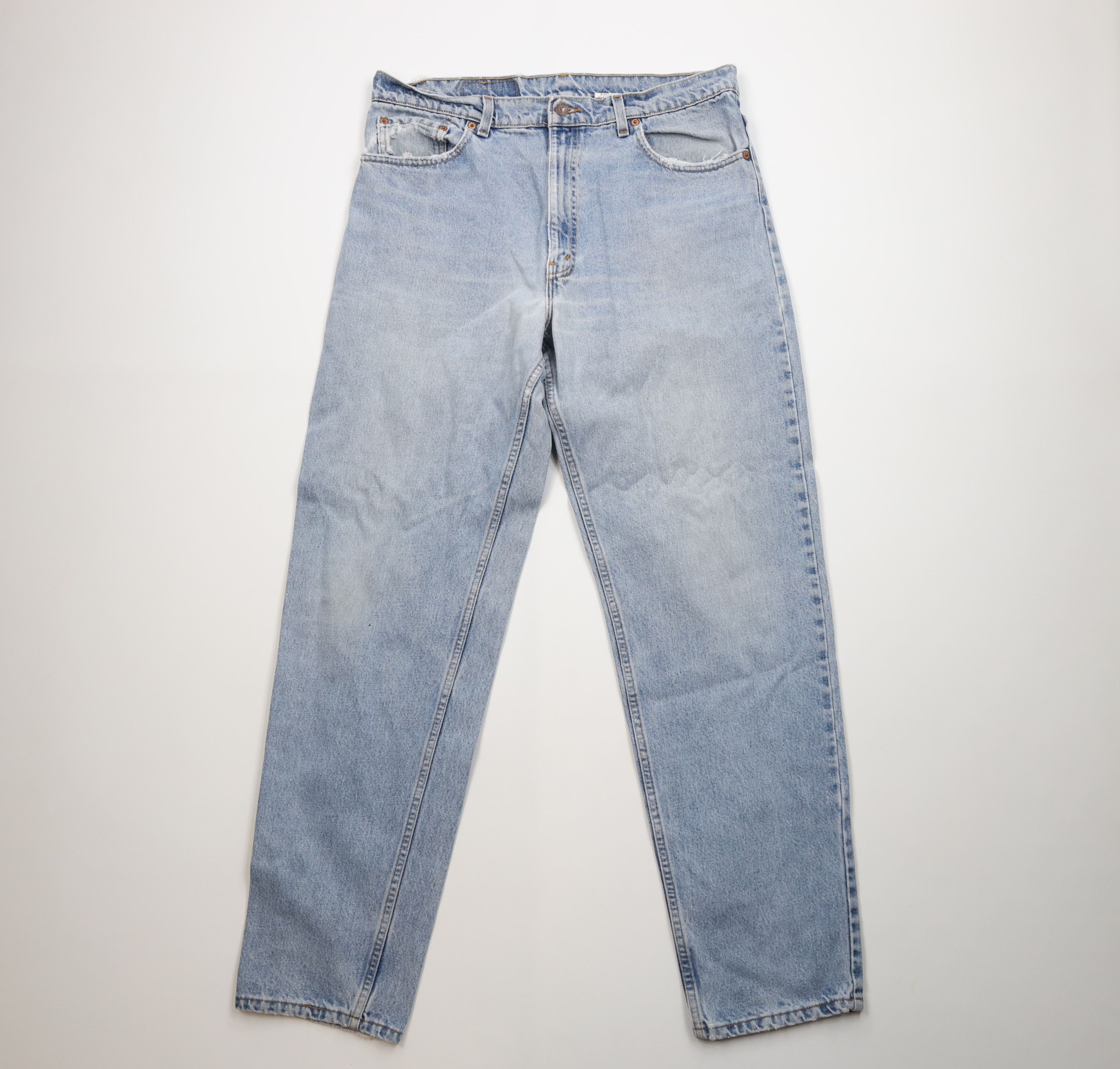 Levi's Vintage 90s Levis 550 Relaxed Tapered Leg Denim Jeans USA Size US 38 / EU 54 - 1 Thumbnail