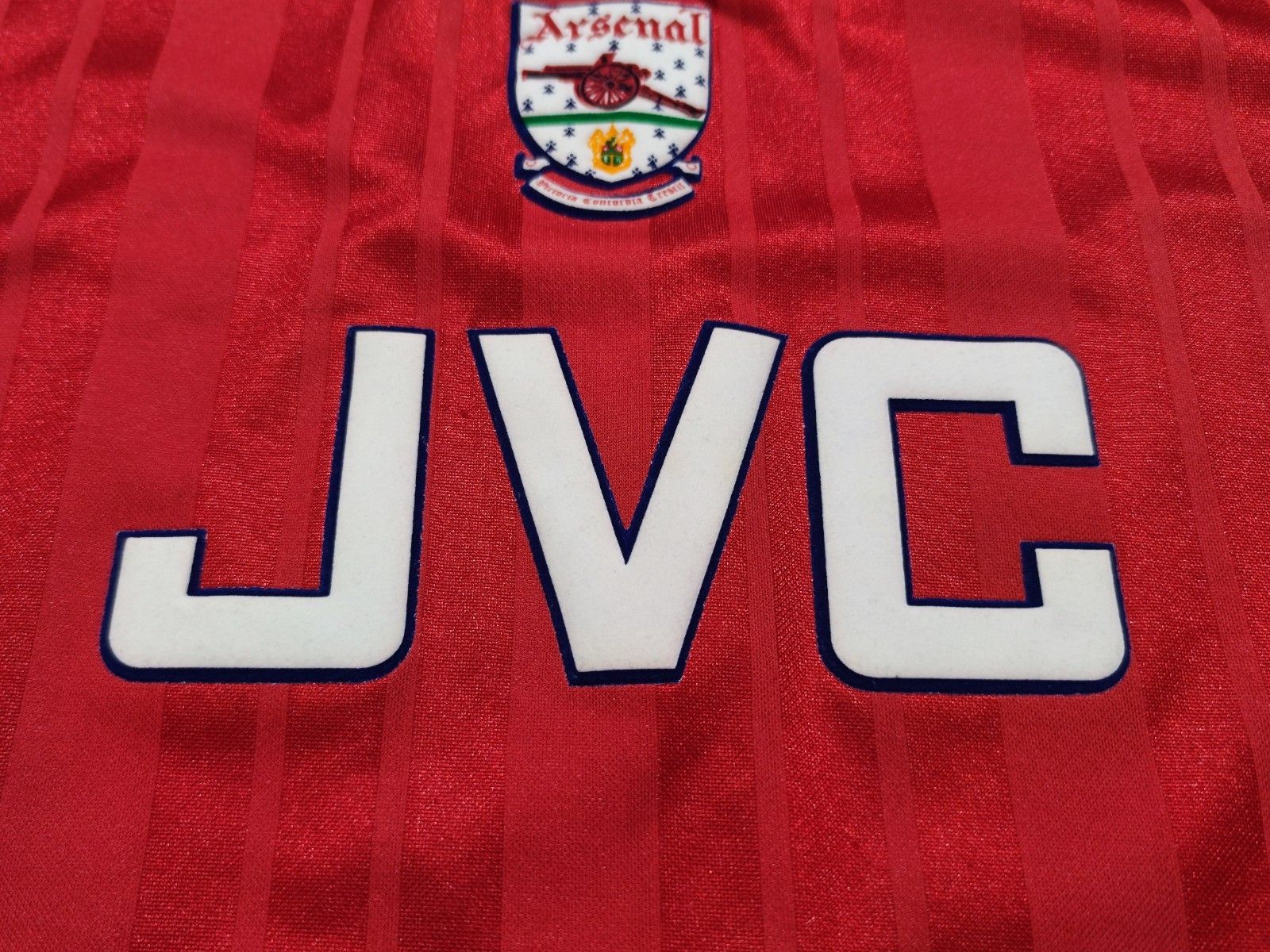 Adidas Adidas Equipment Arsenal 1992-1993 Home Shirt Jersey 44-46 Size US L / EU 52-54 / 3 - 4 Thumbnail