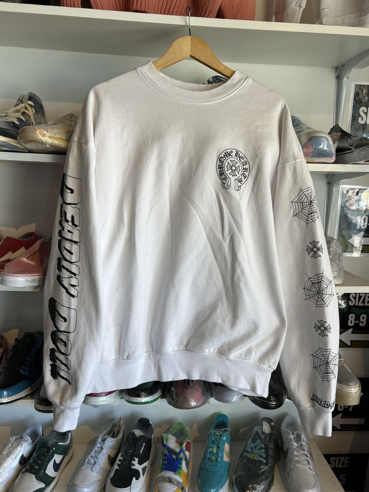Chrome Hearts Deadly Doll Crewneck | Grailed