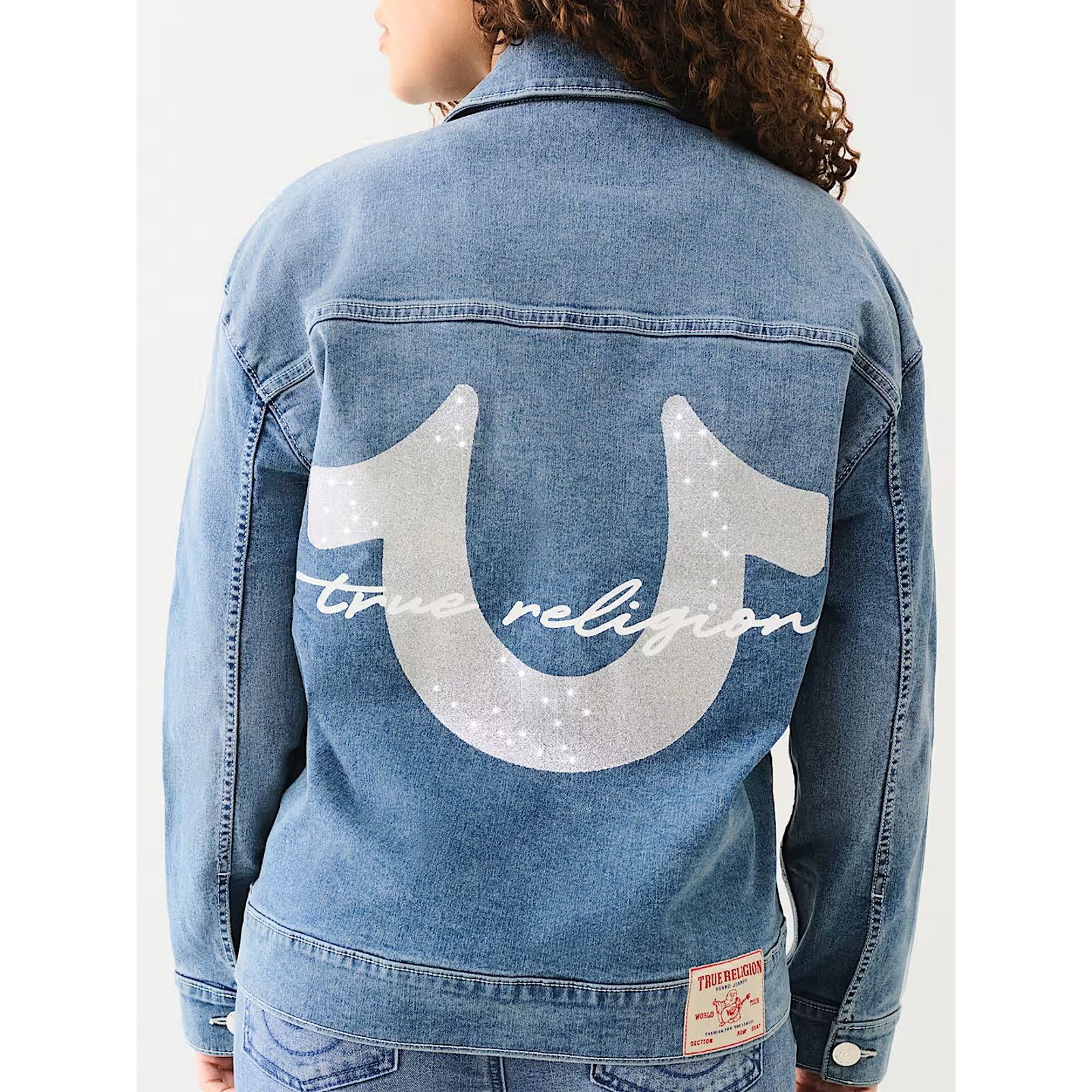 True Religion TRUE RELIGION DENIM TRUCKER JACKET METALLIC LOGO NWR M & XL Size M / US 6-8 / IT 42-44 - 1 Thumbnail