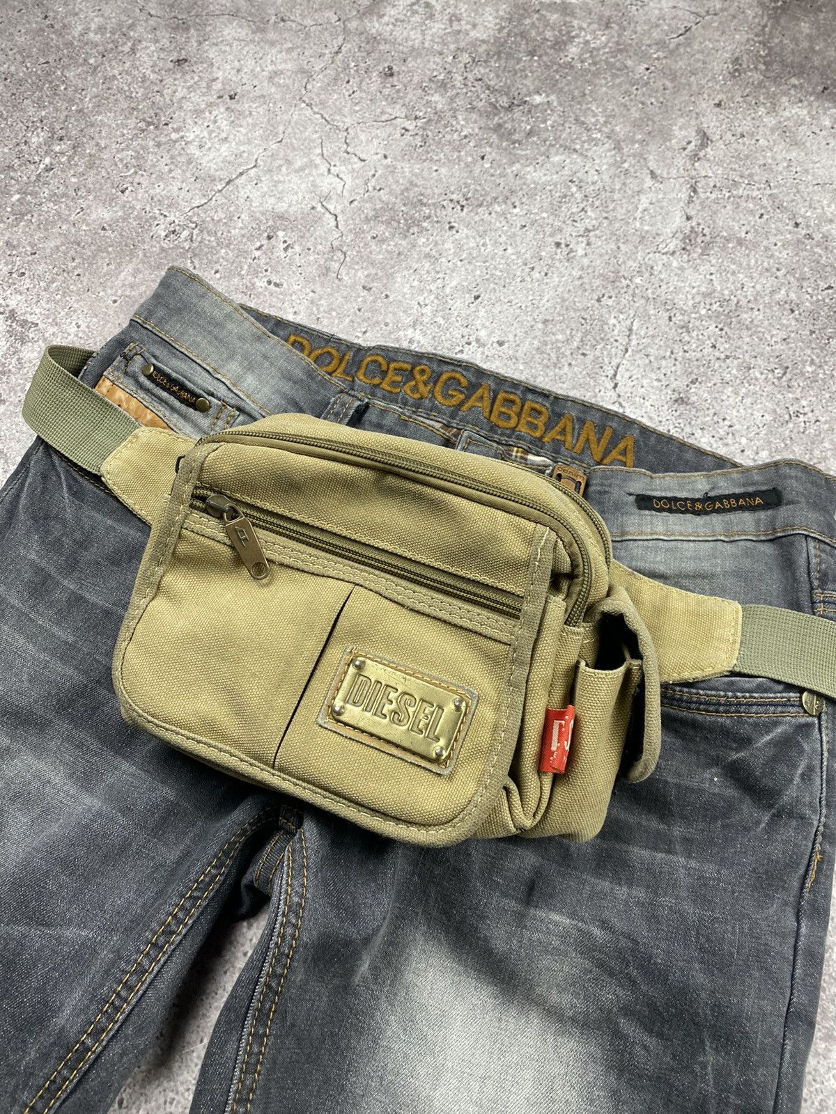 Diesel × Vintage PANTS + BAG BUNDLE 2X ITEM Size ONE SIZE - 4 Thumbnail