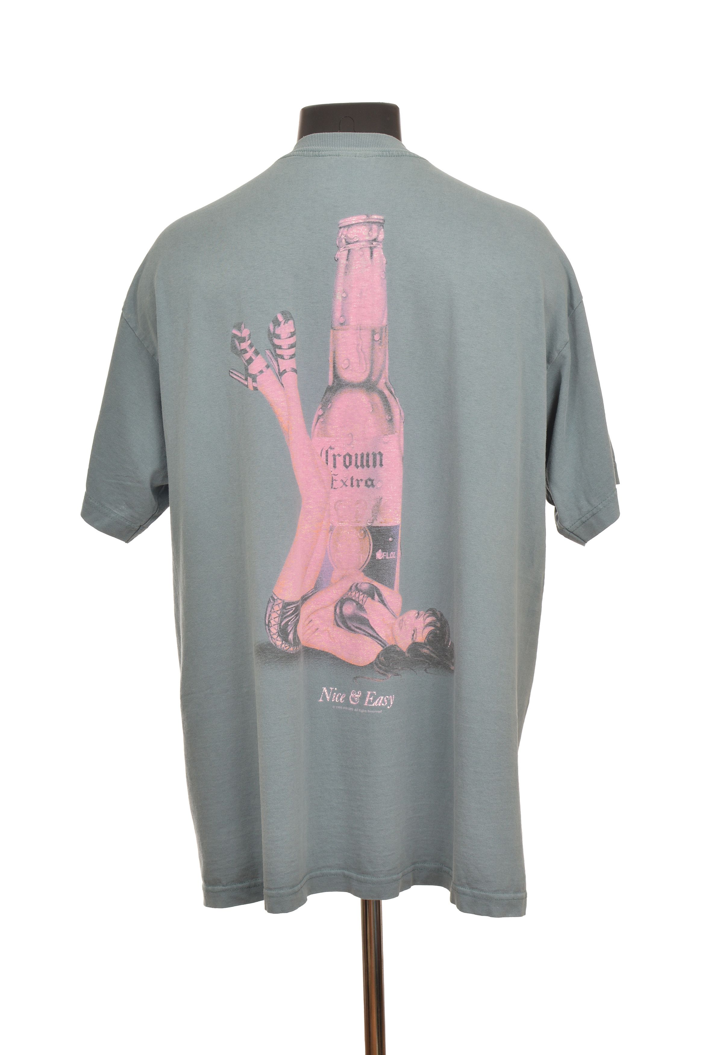 Vintage Murina Corona Extra Nice and Easy Vintage 1998 T-Shirt Size US XL / EU 56 / 4 - 1 Thumbnail