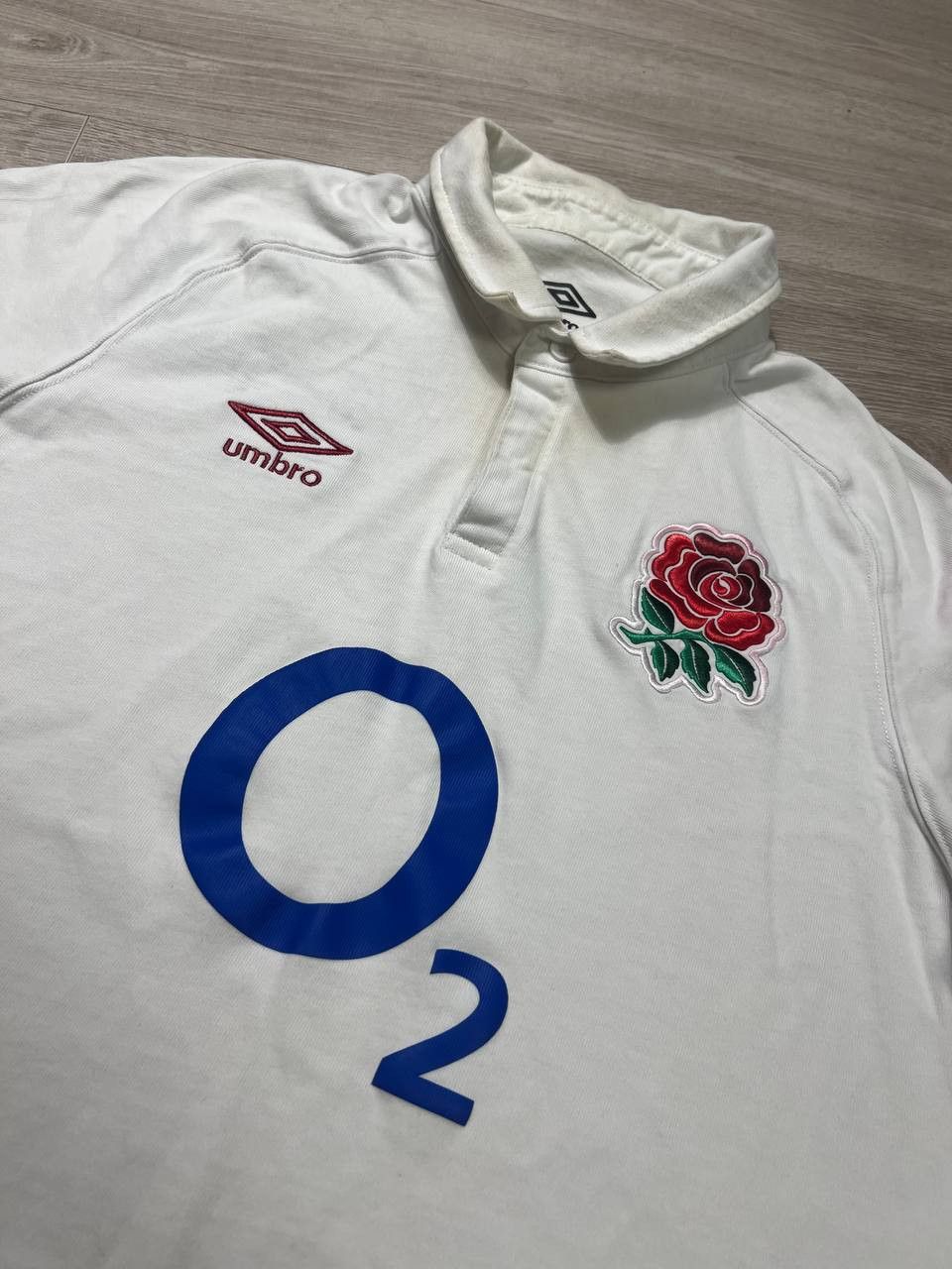 Umbro Vintage rugby polos Umbro England Size US XL / EU 56 / 4 - 4 Thumbnail