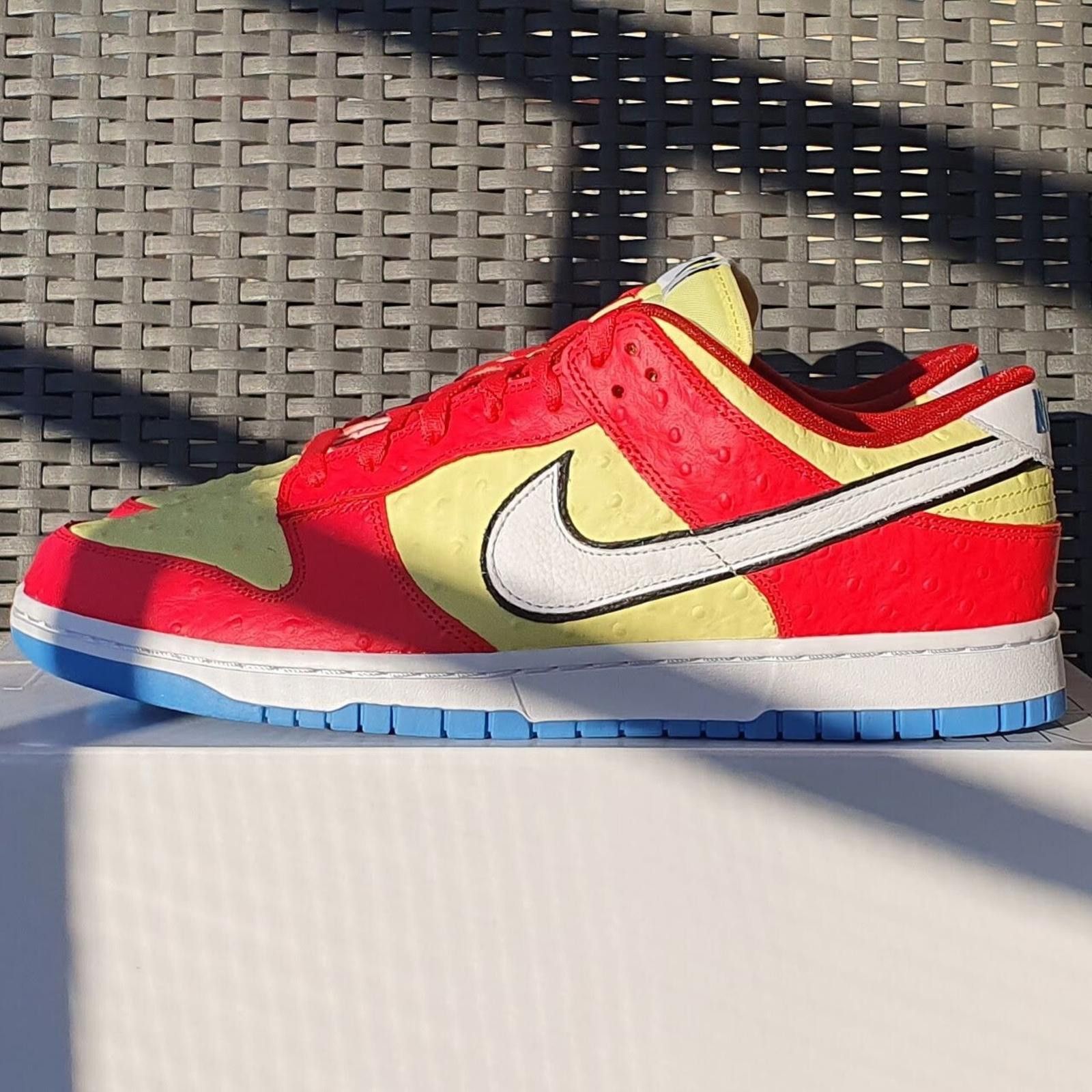 Nike Size 11.5 - Nike Dunk Low Unlocked - Premium 'Bart' theme Size US 11.5 / EU 44-45 - 2 Thumbnail
