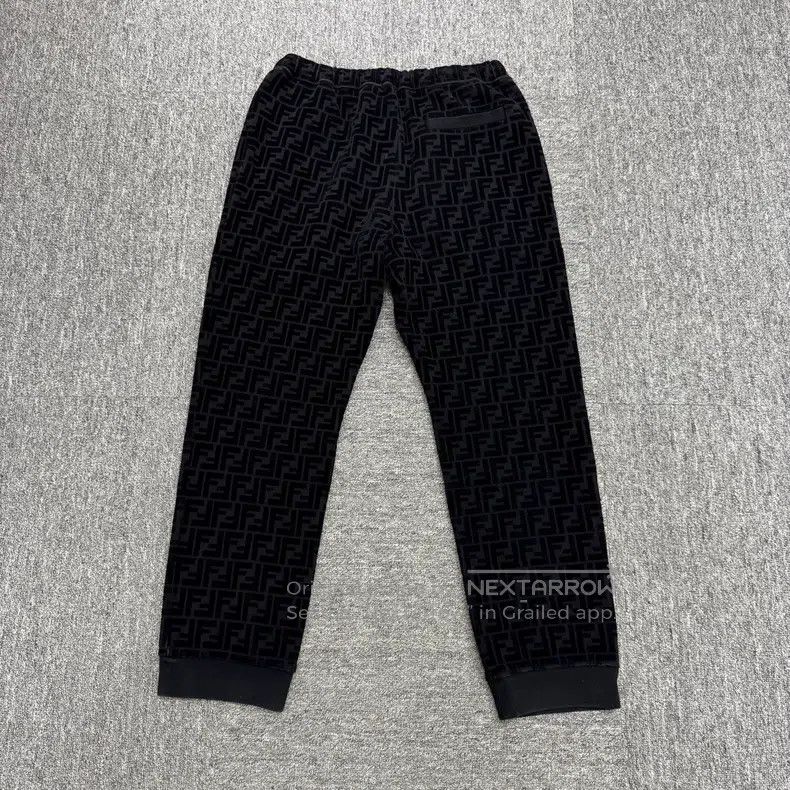 Fendi Fendi Double F Logo Embossed Flock Pattern Casual Pants Size US 32 / EU 48 - 5 Thumbnail