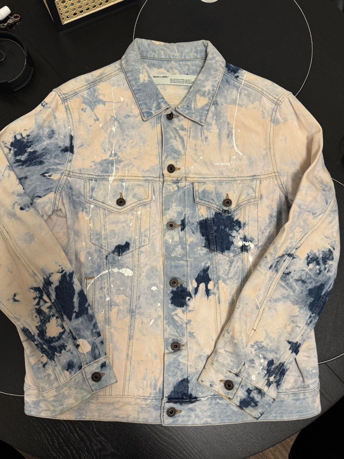 Off-White Off-White Arrow Slim Jeans Jacket Size US XL / EU 56 / 4 - 4 Thumbnail