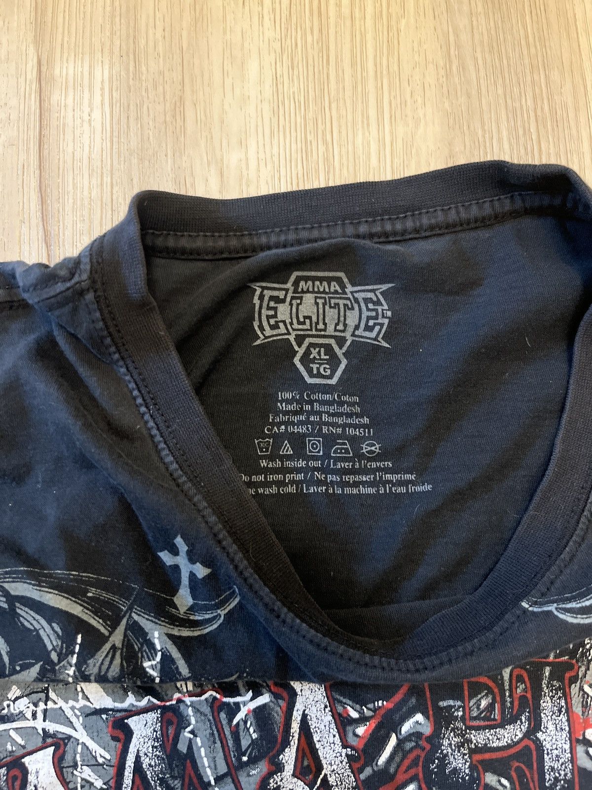 Affliction MMA elite T shirt dope piece Size US L / EU 52-54 / 3 - 3 Thumbnail