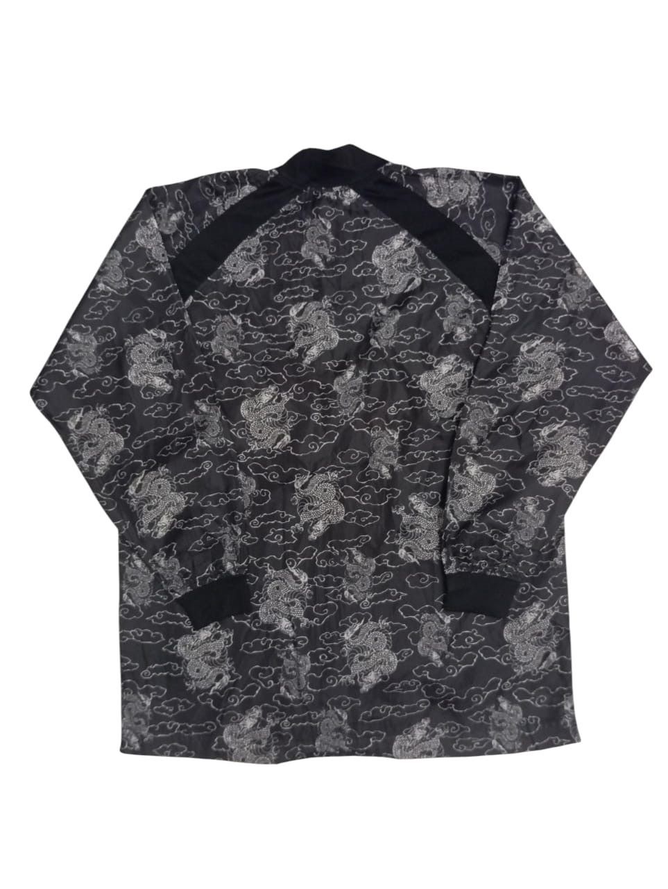 Japanese Brand Vintage Full Print Dragons Half zipper Shirt Size US L / EU 52-54 / 3 - 1 Thumbnail