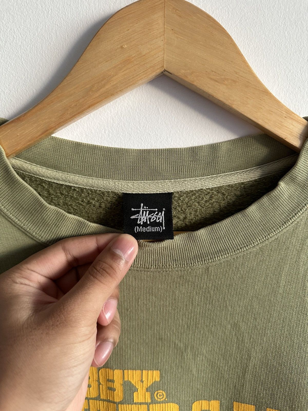 Stussy × Vintage Vintage Stussy Writter Gang Sweatshirt Streetwear Size US M / EU 48-50 / 2 - 3 Thumbnail