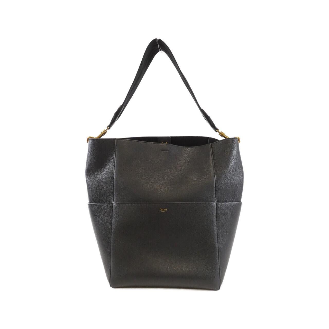 Celine Celine Sangle Bucket Calf Shoulder Bag Leather Shoulder Bag 189593AH4 DUTY FREE for USA
