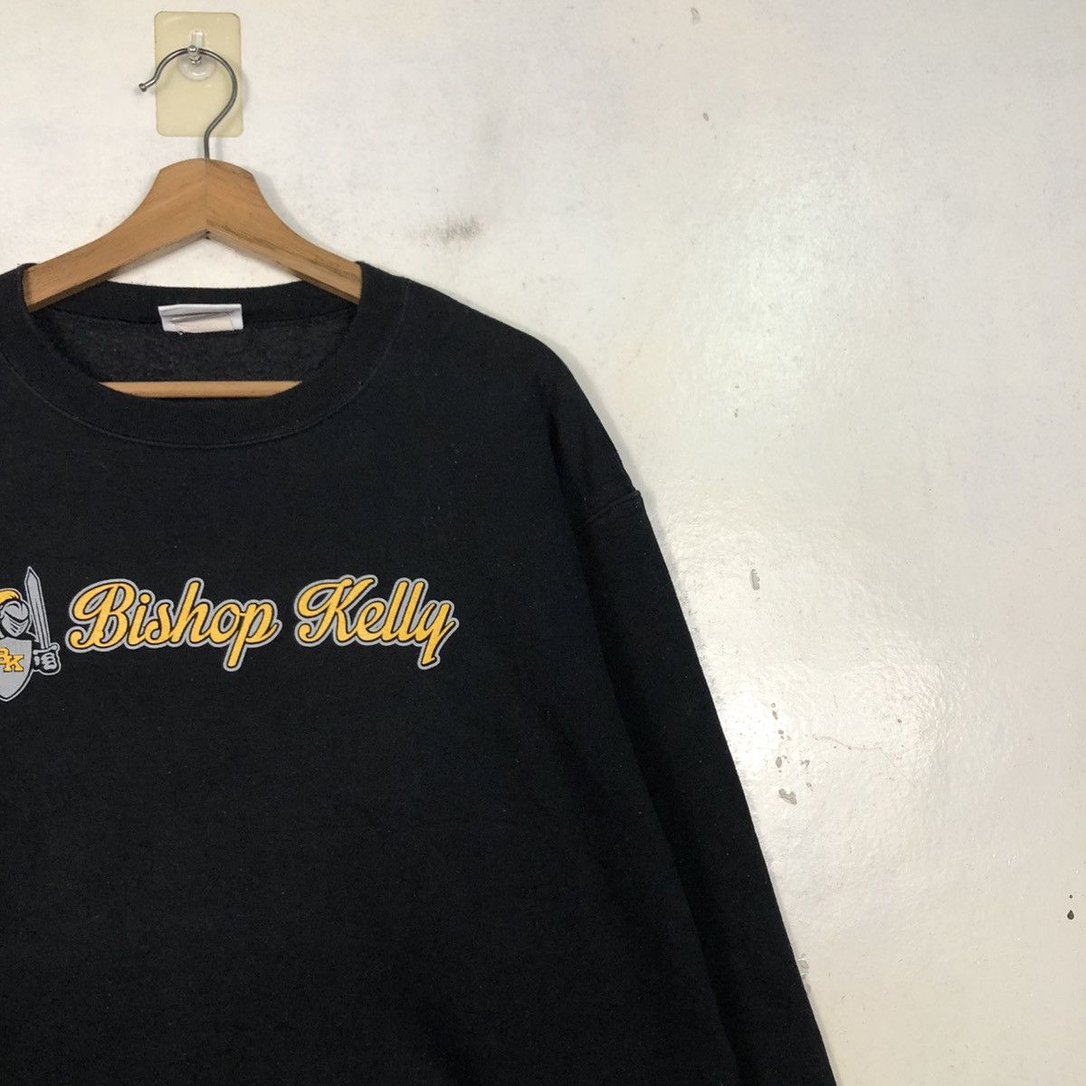 Japanese Brand 📌Vintage Champion Sweatshirt Bishop Kelly Big Logo Size US L / EU 52-54 / 3 - 8 Thumbnail
