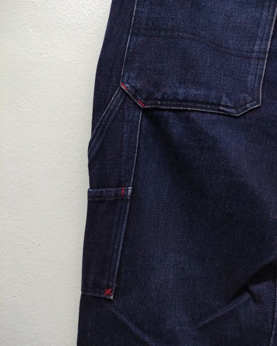 Beams Japan Beams Weft red Carpenter denim pants Size US 30 / EU 46 - 9 Thumbnail