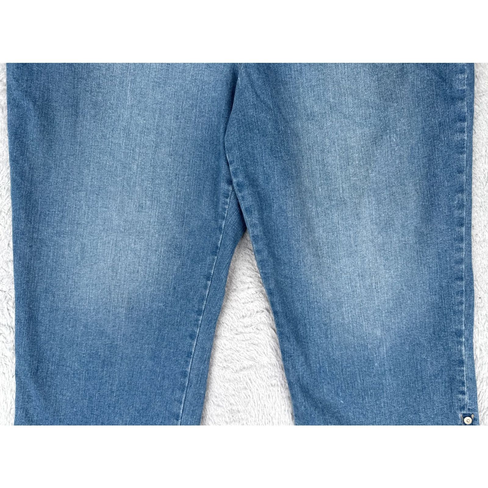 Gloria Vanderbilt Gloria Vanderbilt Jeans Capri 12P Womens Blue Denim Amanda Cotton Blend 31x18 Size 34" / US 12 / IT 48 - 3 Thumbnail