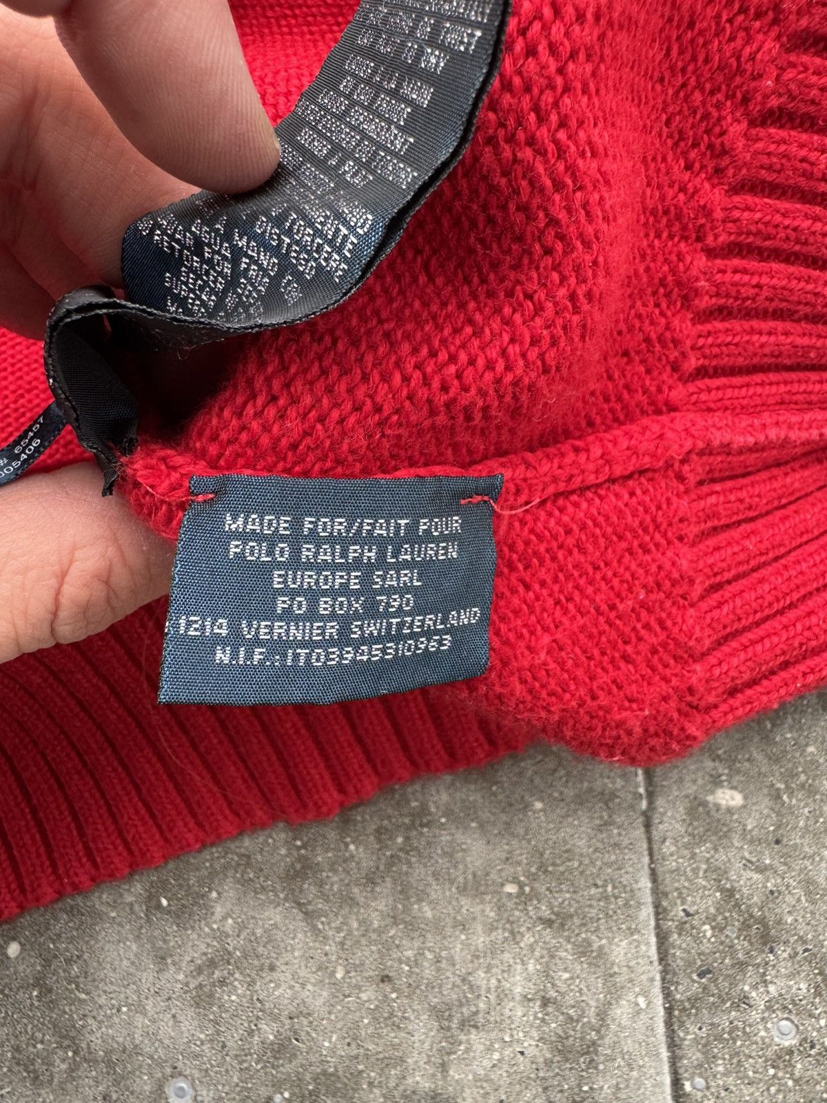 Polo Ralph Lauren × Ralph Lauren Polo Ralph Lauren red Sweater Size US L / EU 52-54 / 3 - 7 Thumbnail