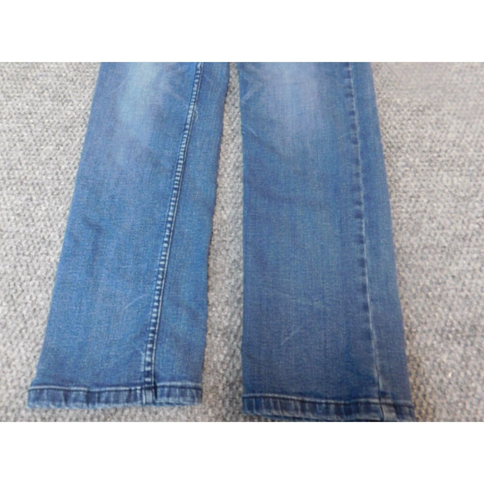 Buffalo David Bitton Buffalo by David Bitton Womens Jeans 26x26 Denim Straight Regular Blue Cotton 26 in Inseam Zipper Pockets Size 26" / US 2 / IT 38 - 7 Thumbnail