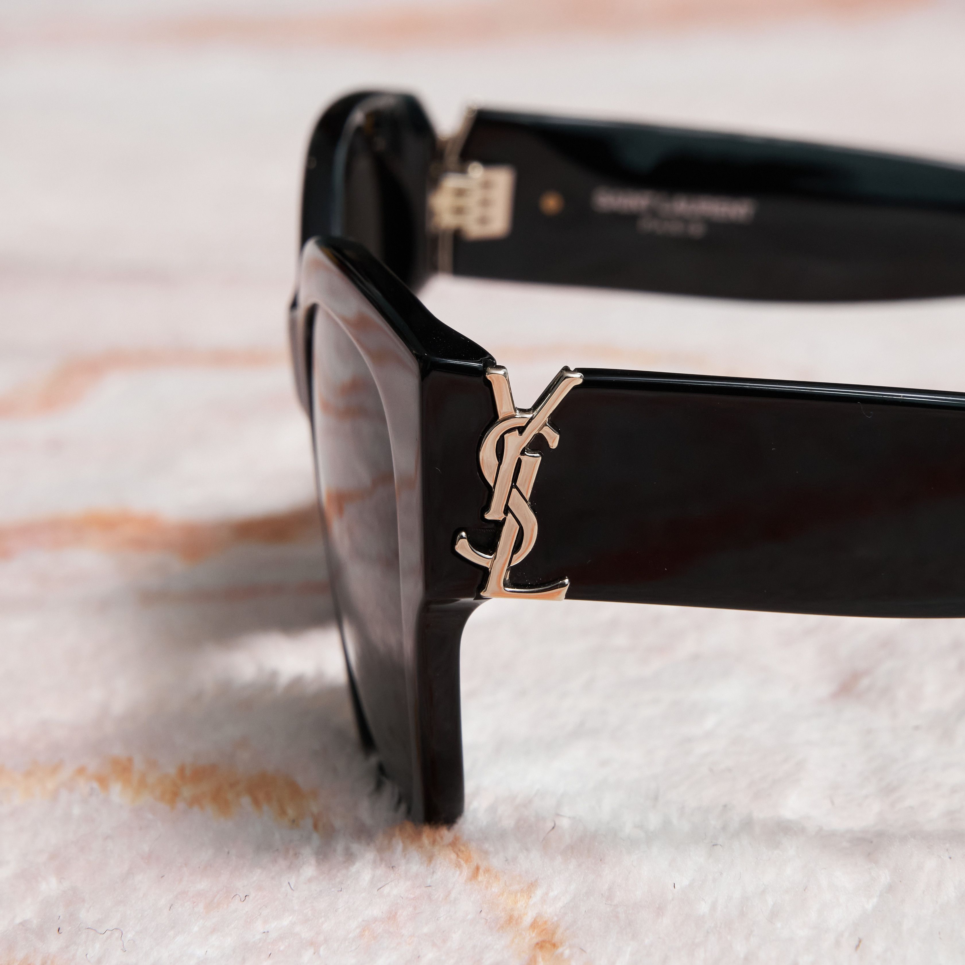 Yves Saint Laurent SAINT LAURENT SL M95/F 001 Sunglasses BLACK Size ONE SIZE - 2 Thumbnail
